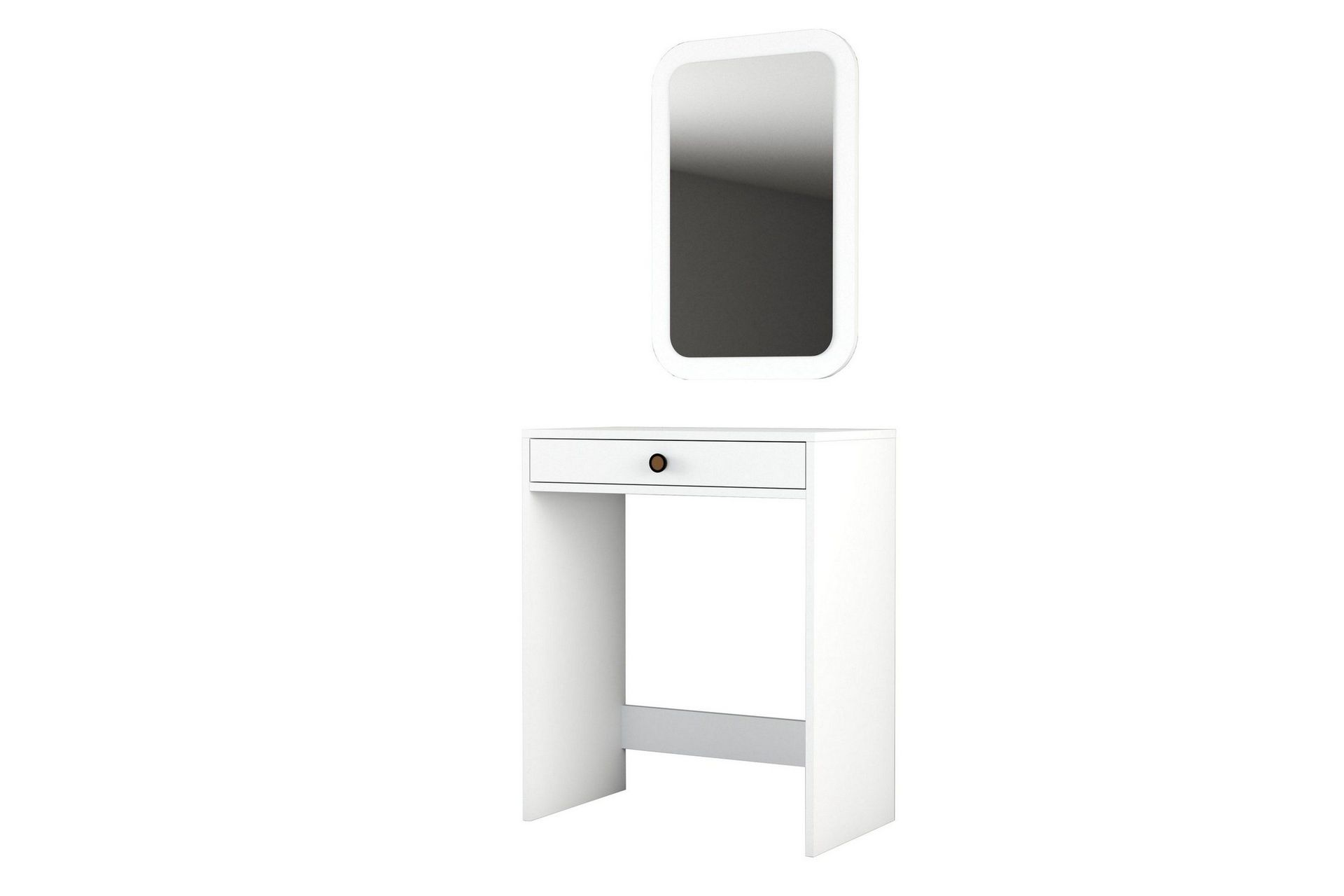 Ameias Sminkbord 70 cm - Vit