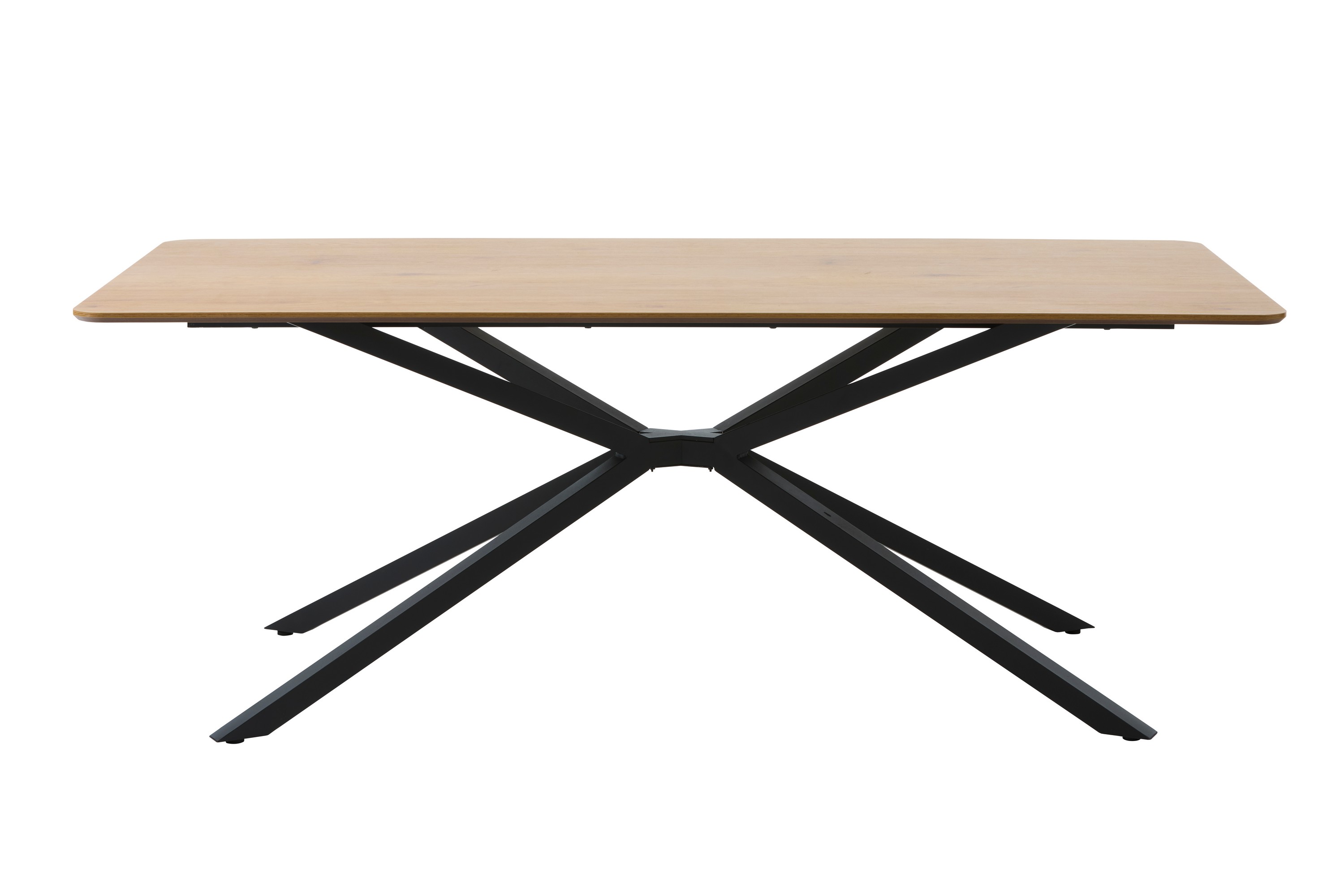Armando Matbord 160 cm Rektangulär Svart/Beige