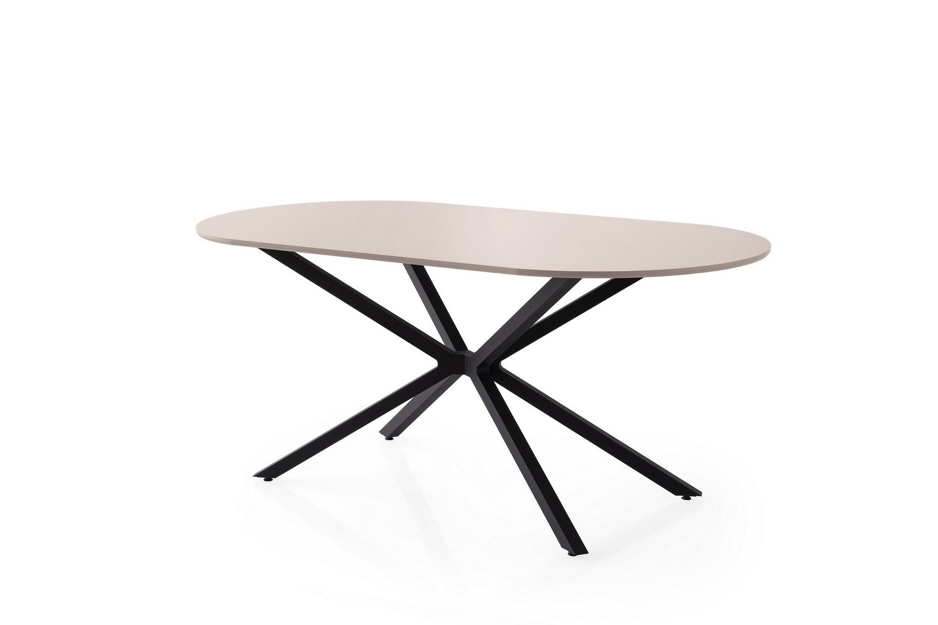 aura matbord 180 cm rektangulär - brun