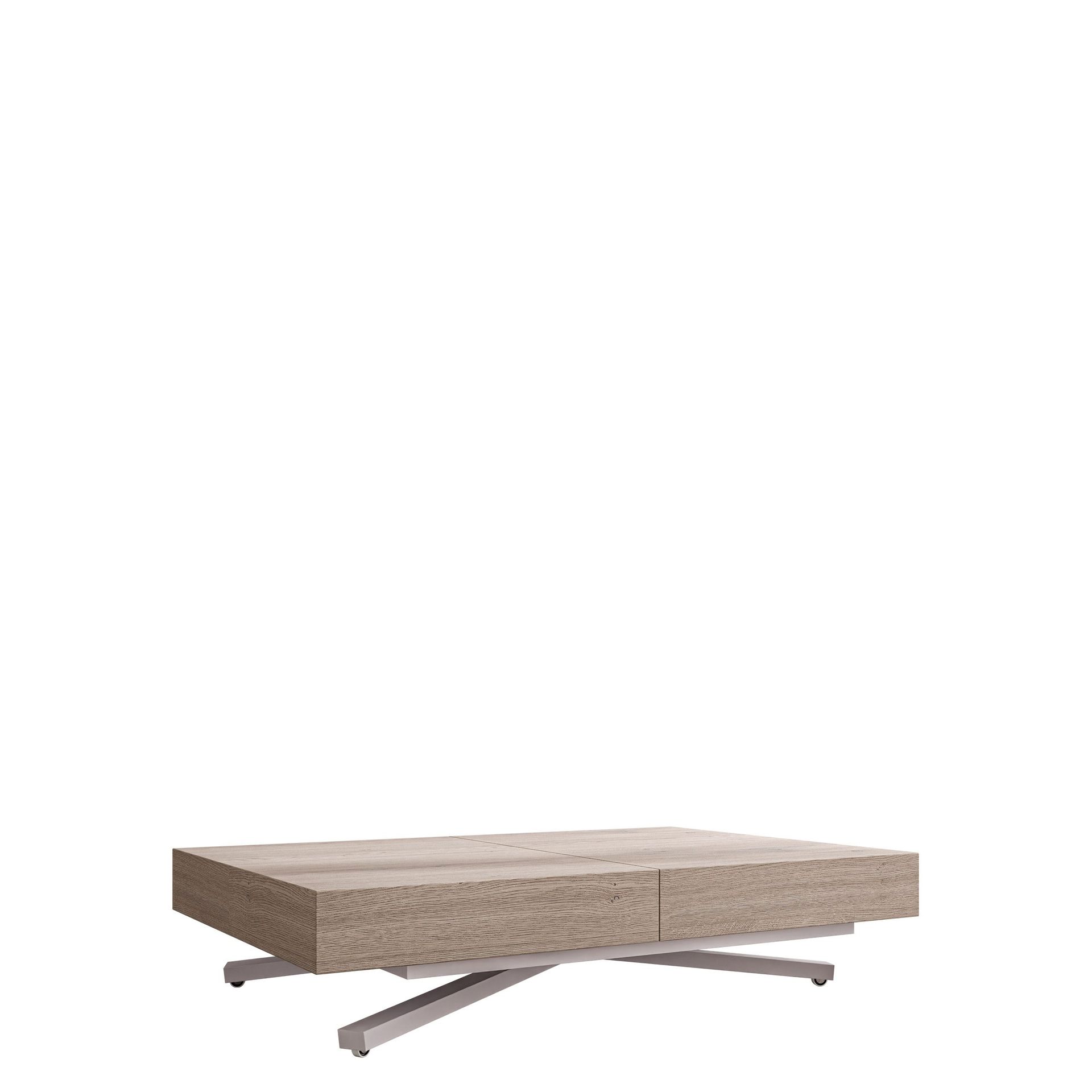 Avendi Soffbord 120 cm - Silver, ljusbrun