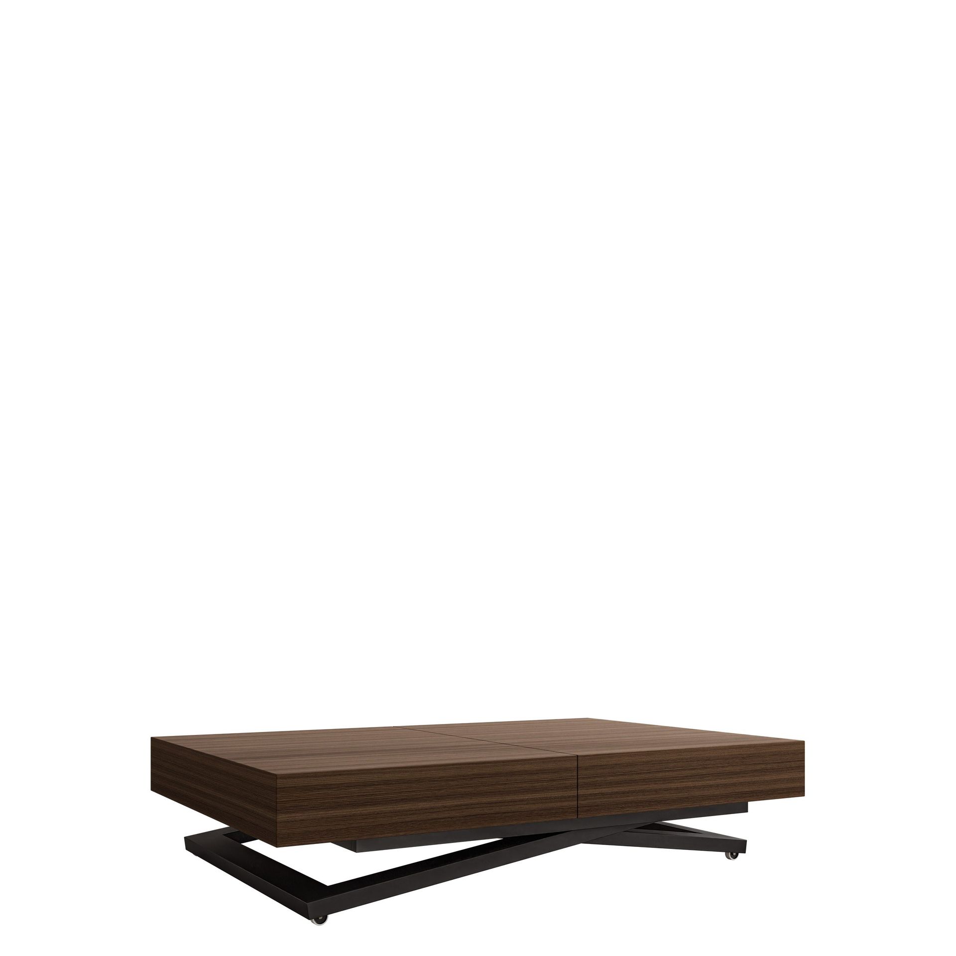 Avendi Soffbord f&ouml;rl&auml;ngningsbart 200 cm - svart, brun