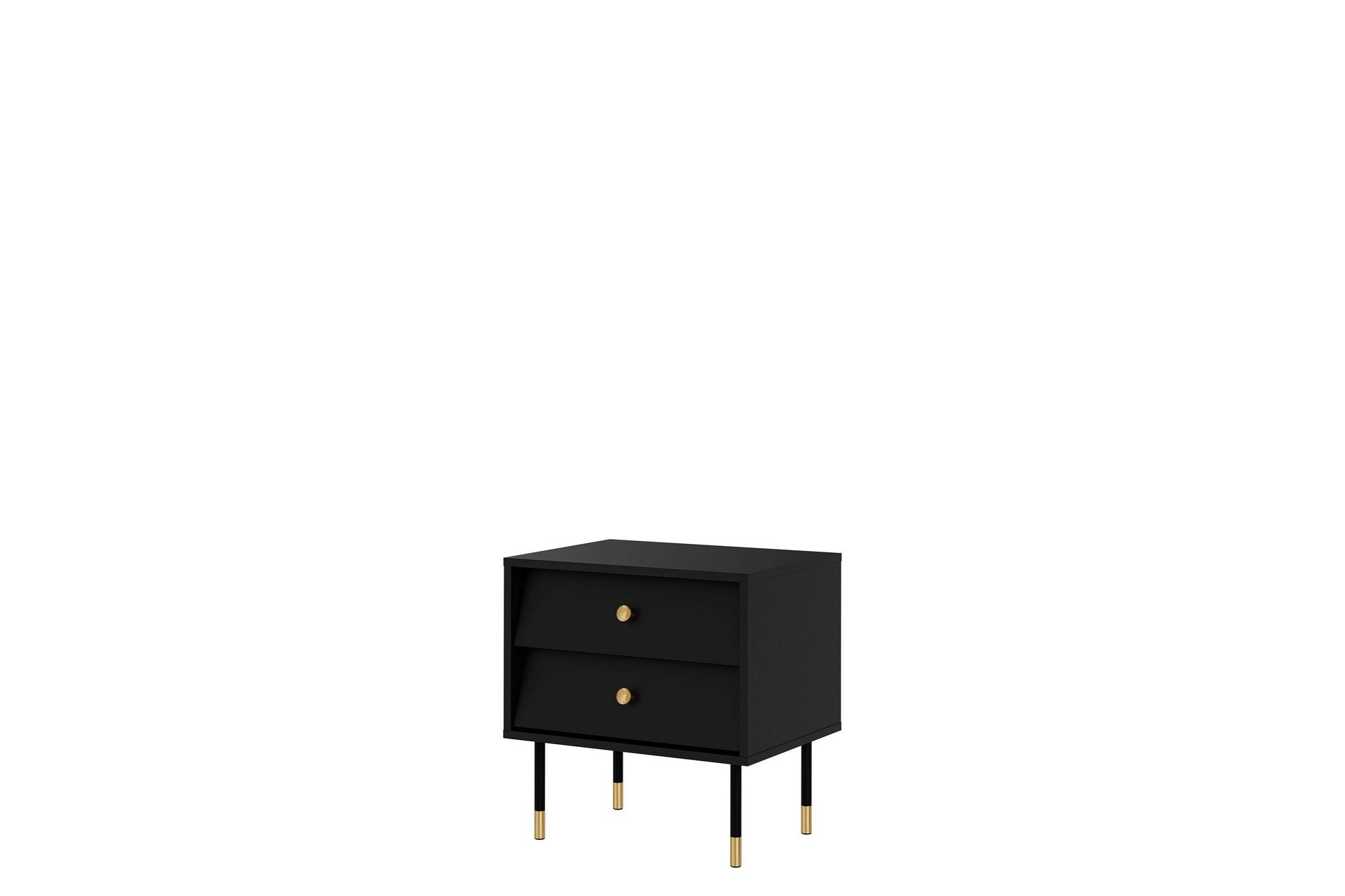 Akilesh Sängbord 52 cm - Svart