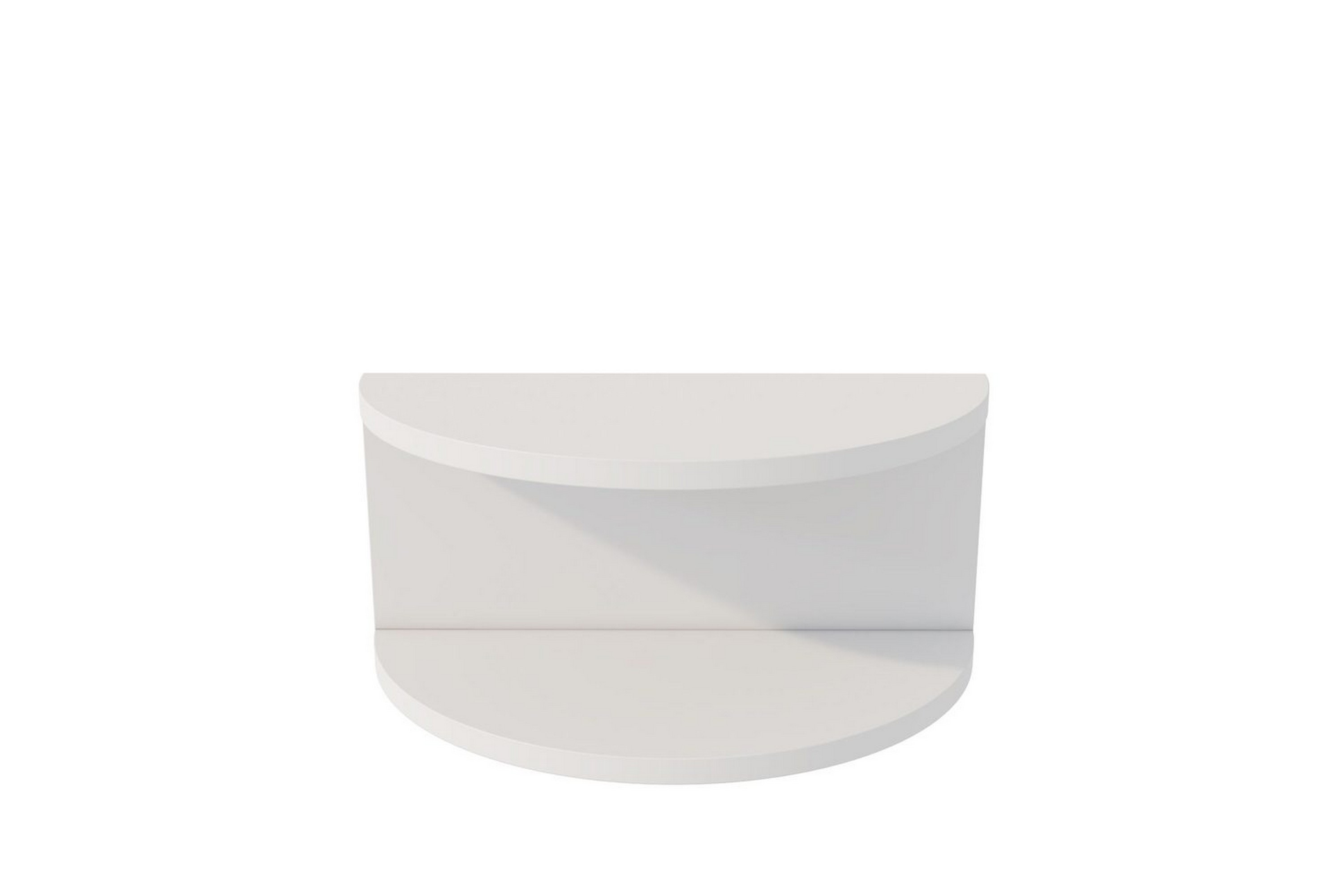 antigua sängbord 45 cm - vit