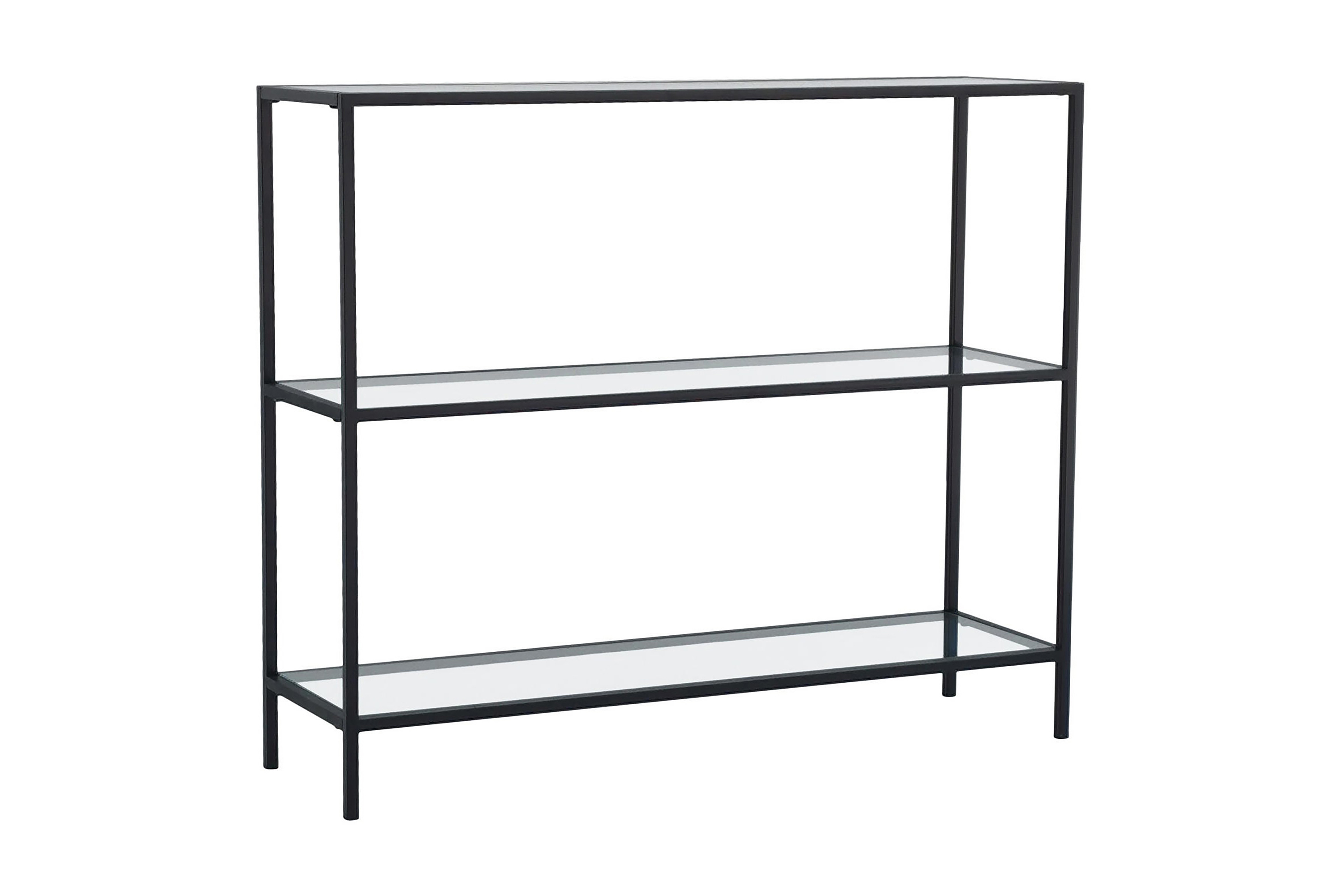Avlastningsbord Manwoody 100 cm Svart