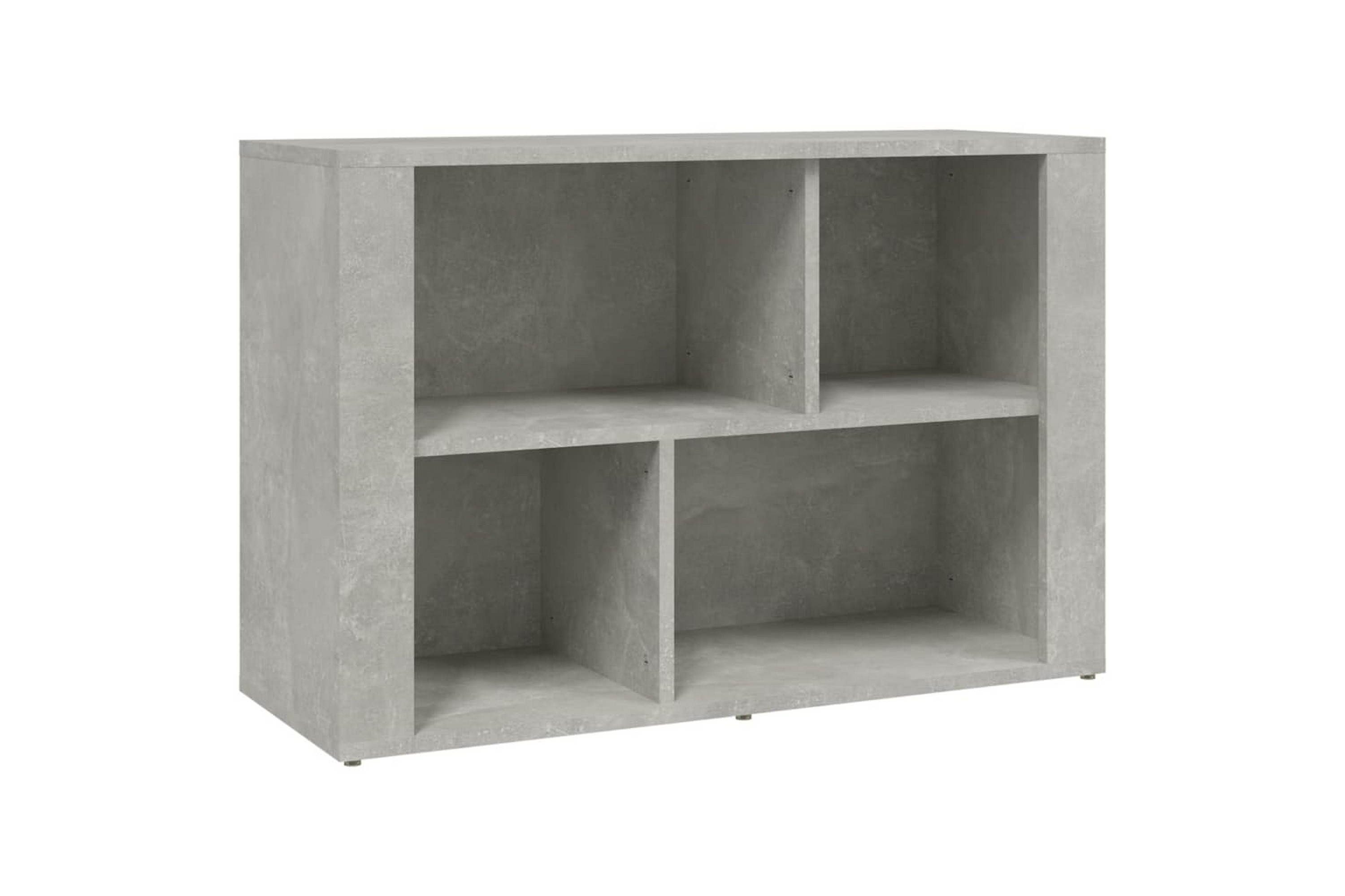 beBasic Skåp betonggrå 80x30x54 cm konstruerat trä - Grey