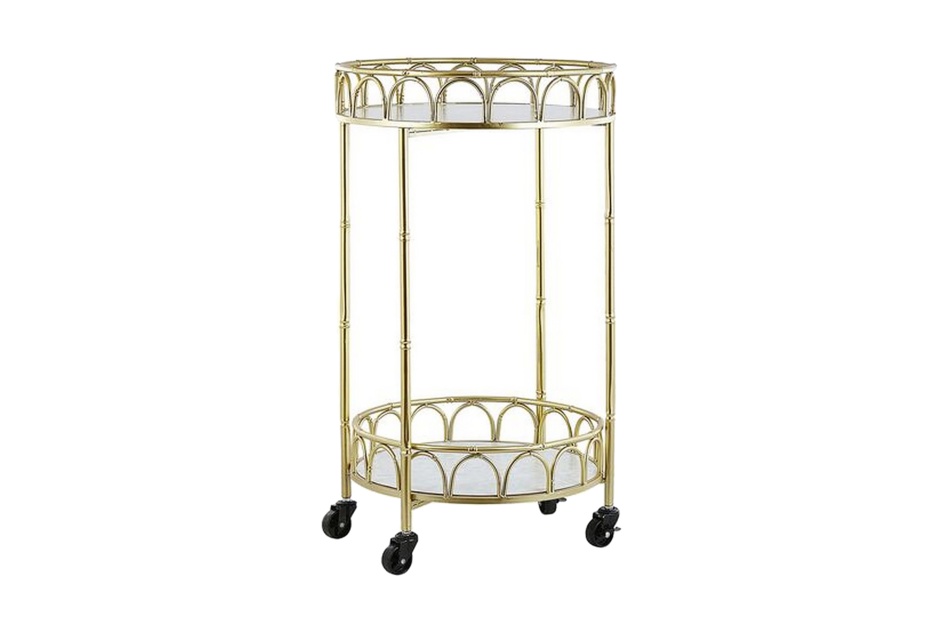 Serveringsvagn Chinati 48 cm Guld