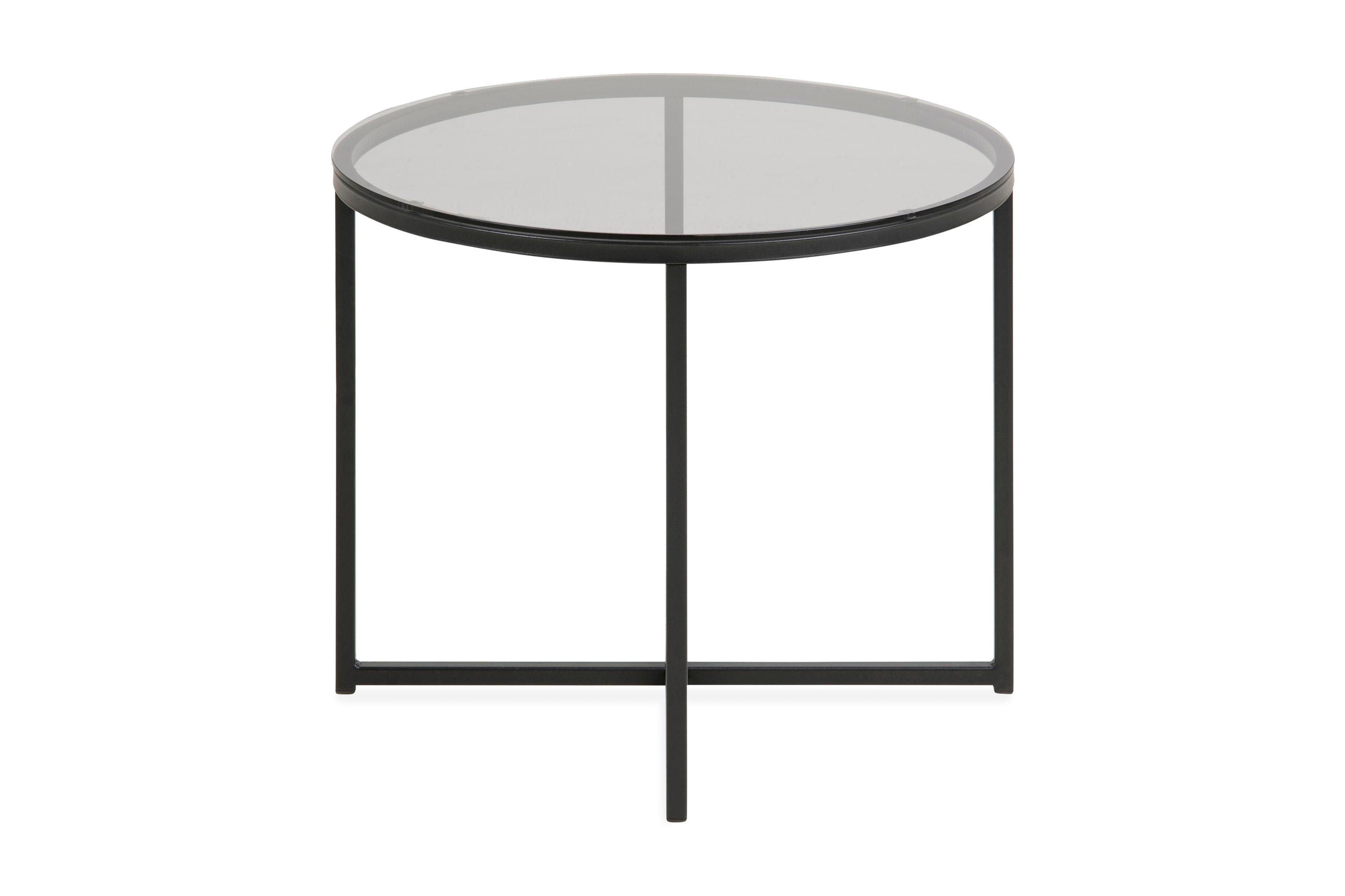 Sidobord Cross Svart