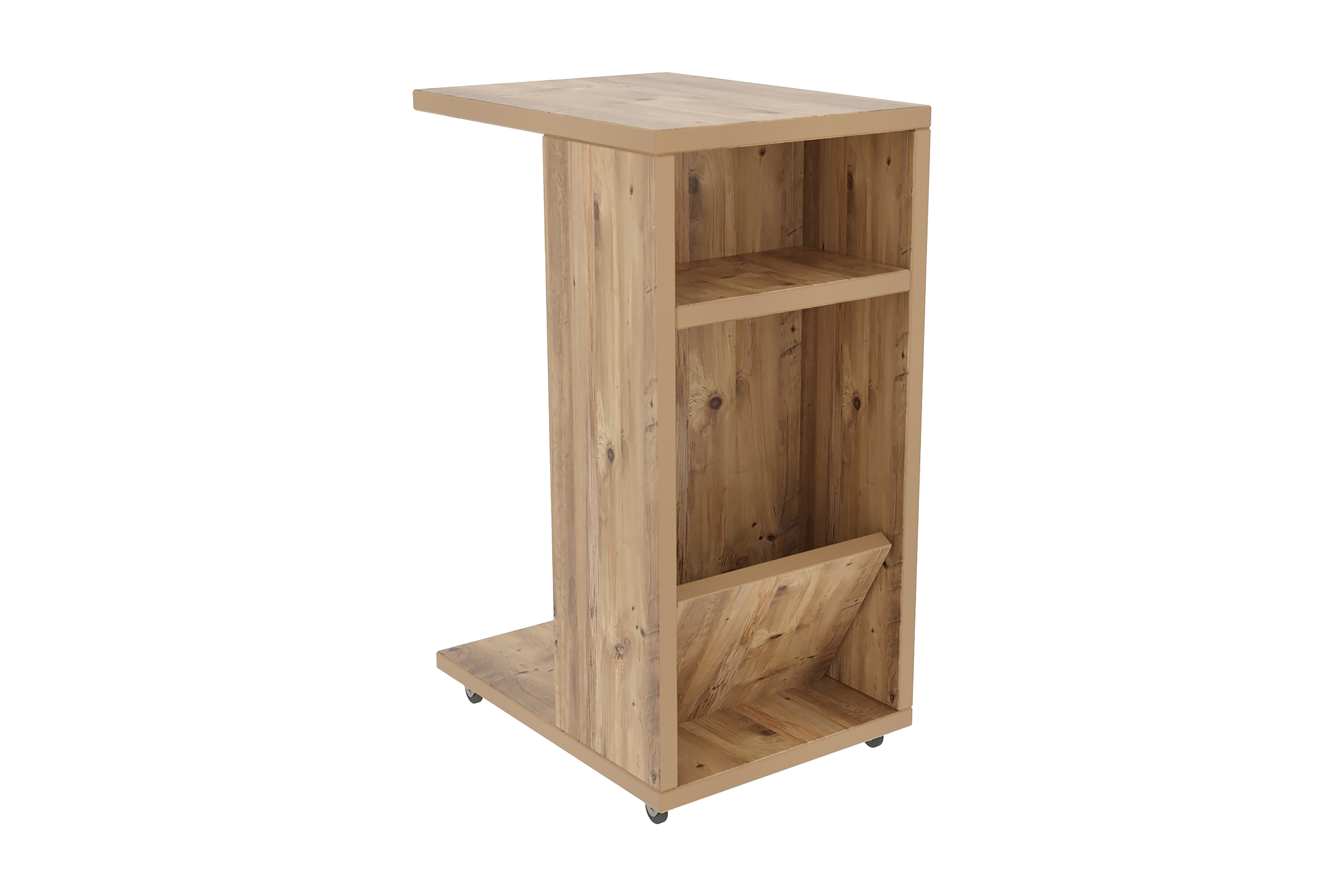 Sidobord Filint 63 cm Natur/Ljusbrun