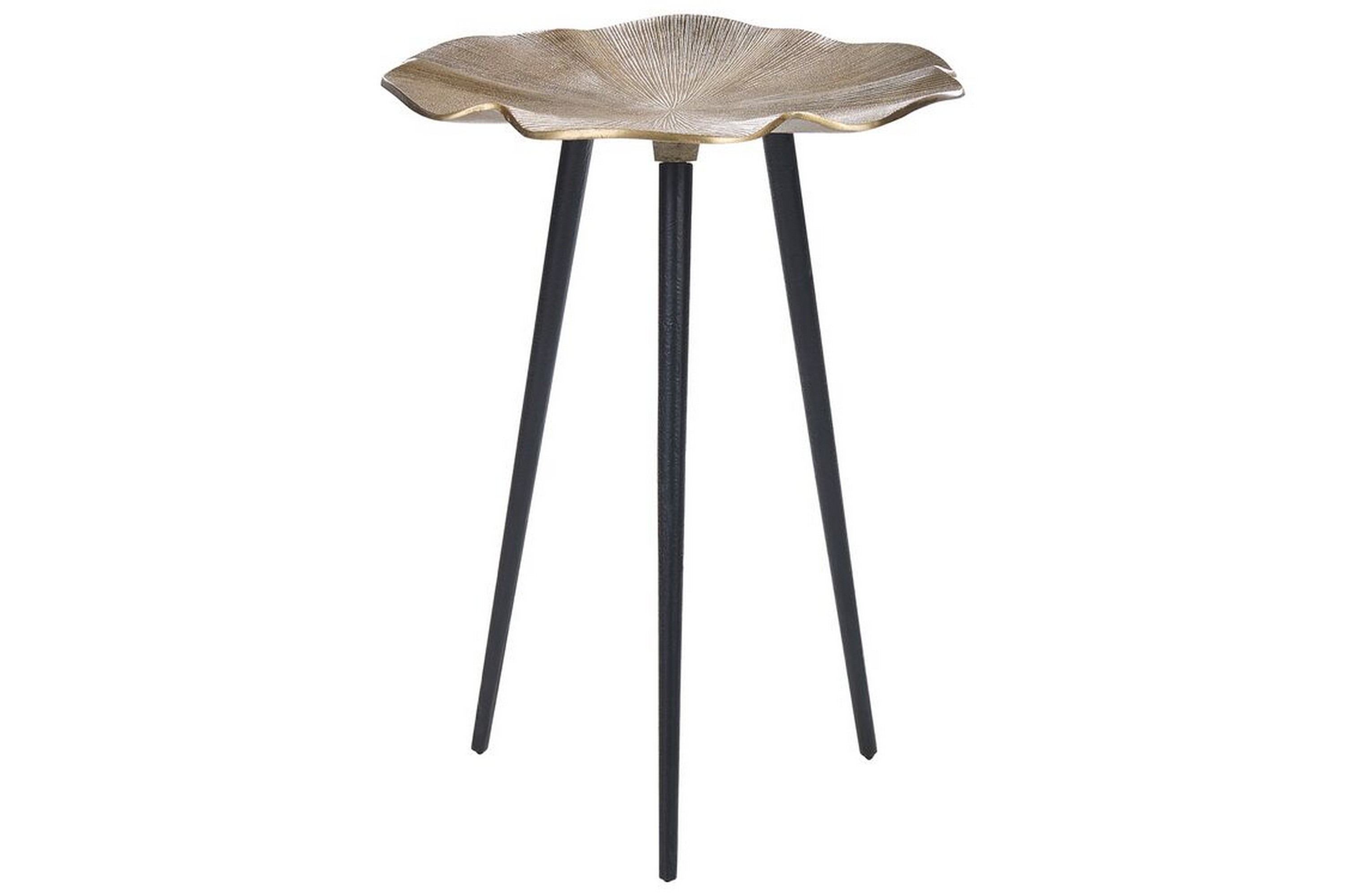 Fedor Sidobord 37 cm Guld/Svart