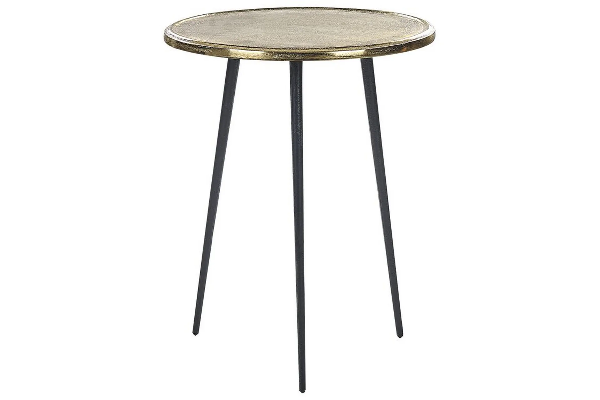 Ferdinanda Sidobord 43 cm - Guld/Svart