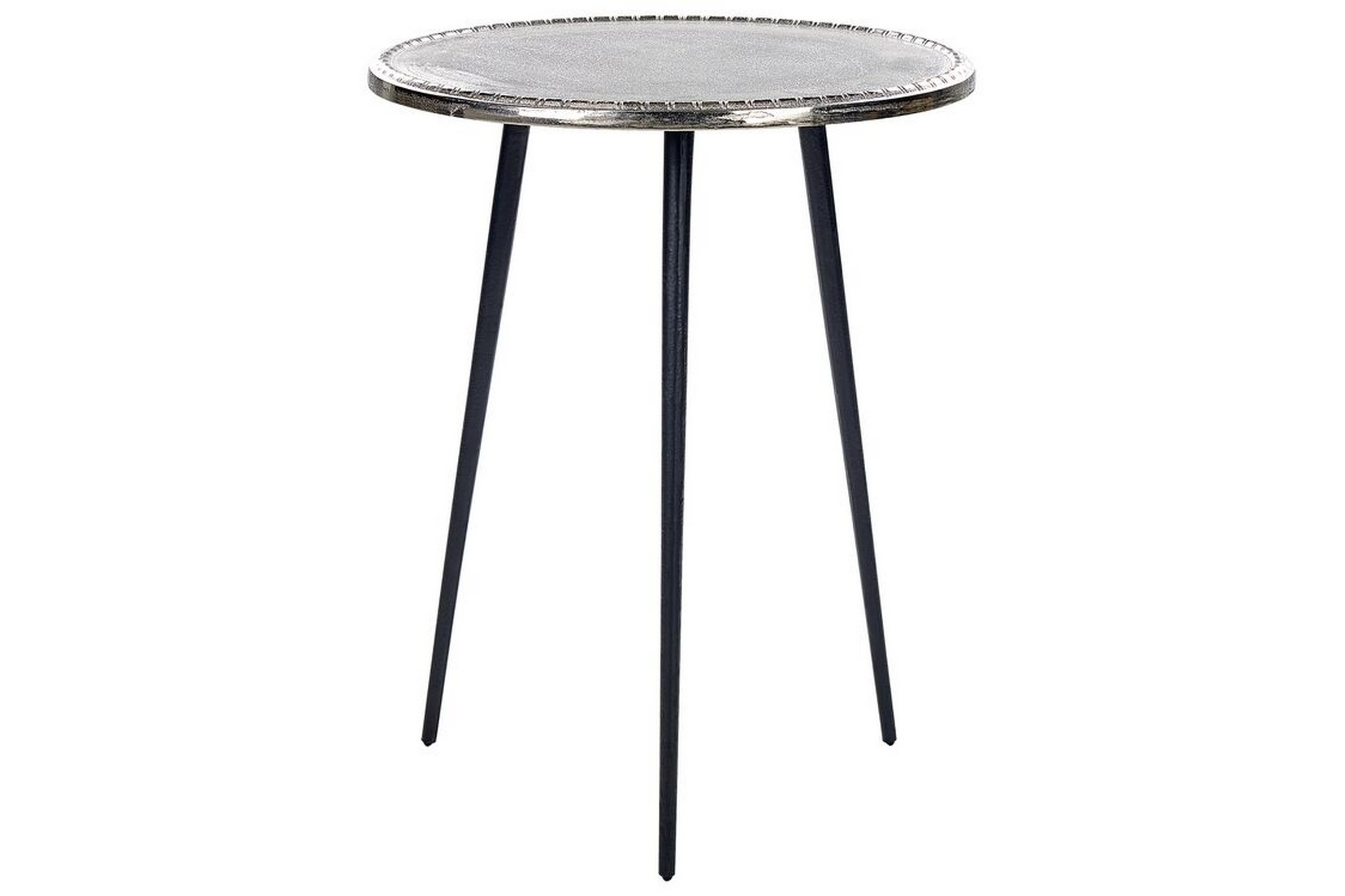 Ferdinanda Sidobord 43 cm Silver/Svart