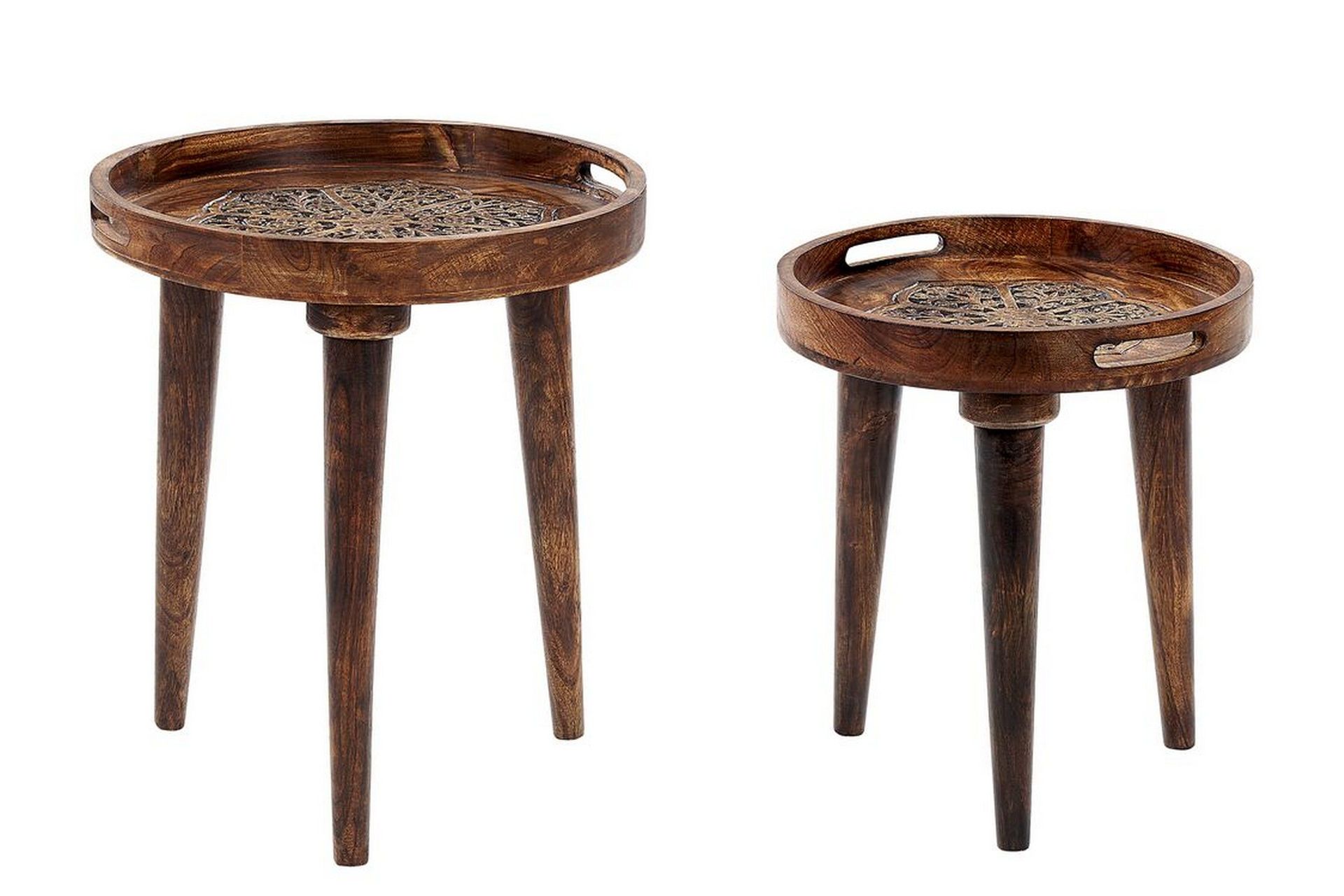 finbar satsbord 40 cm - mörkt trä