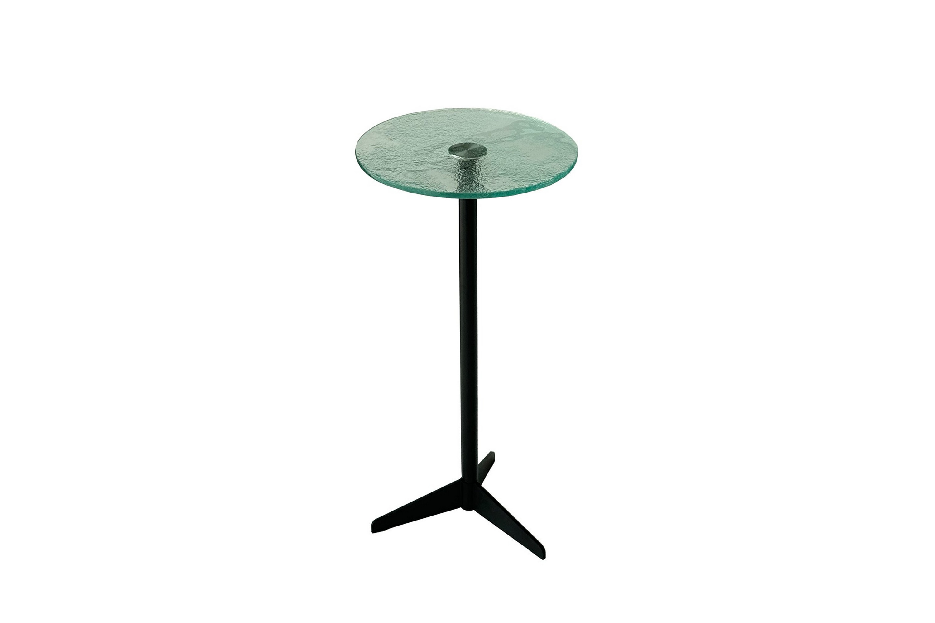 Giada Sidobord 25 cm Transparent/Svart