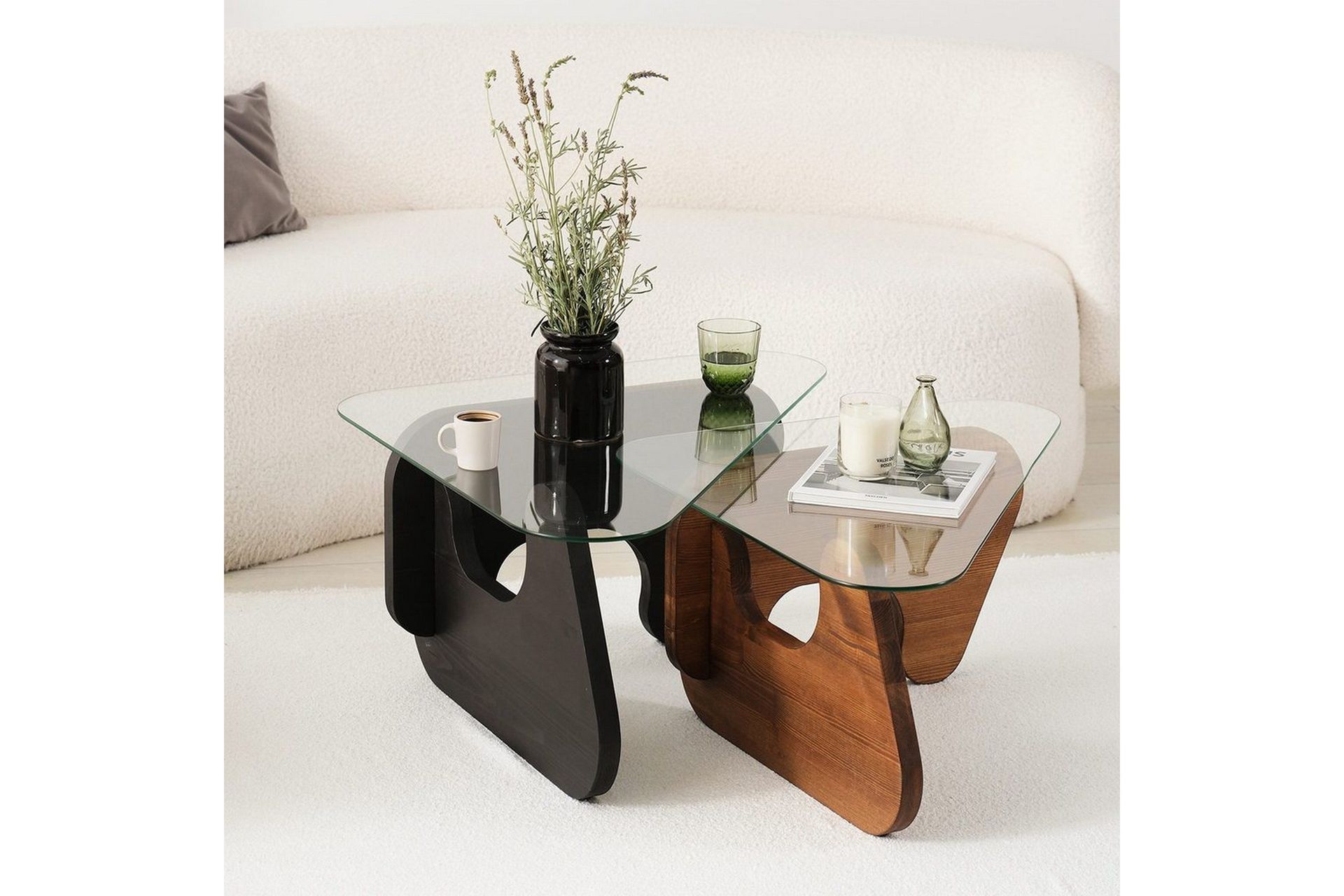 Grayce Satsbord 94 cm - Svart