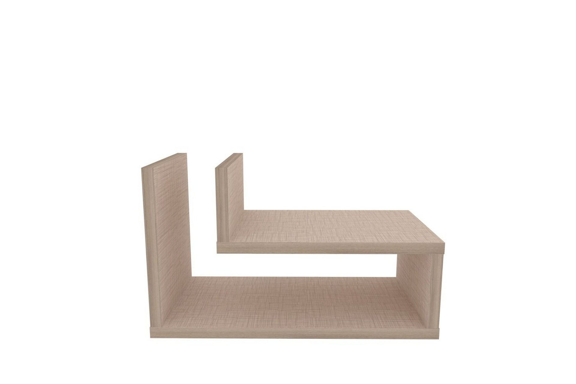 jarlech sängbord 45 cm - beige