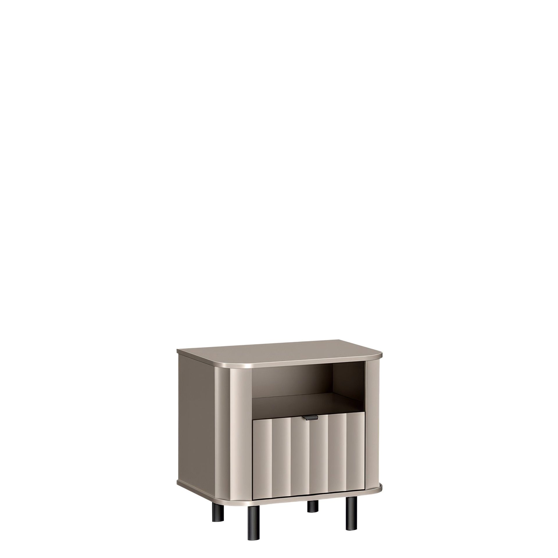 Joriel Sängbord 59 cm - Beigesvart