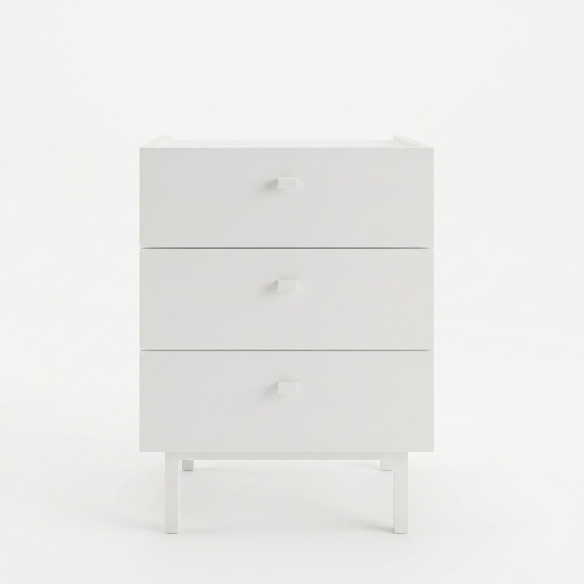 Kamulu Sängbord 47,9x63,5x36,8 cm - Vit