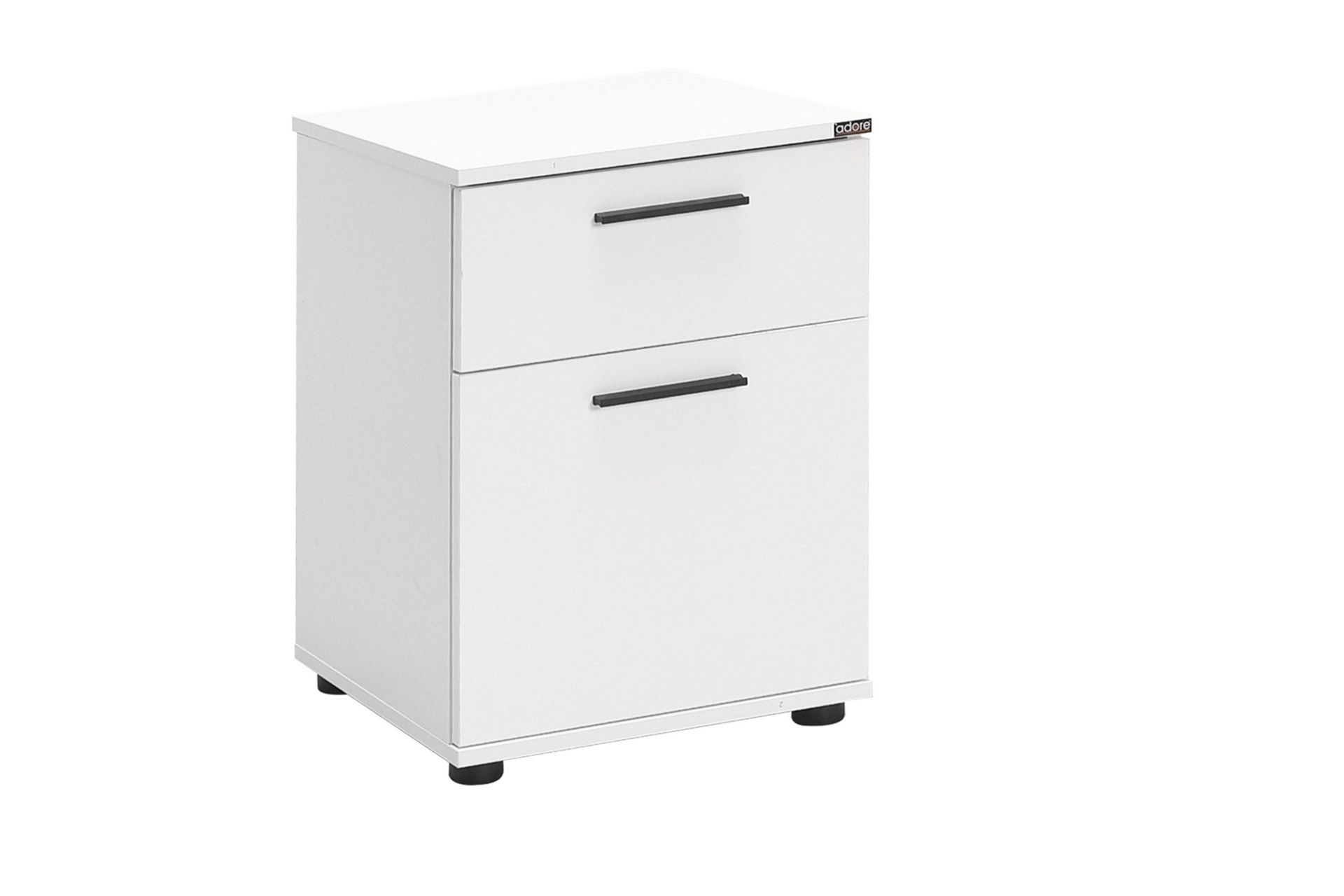 KMD Sängbord 40 cm - Vit