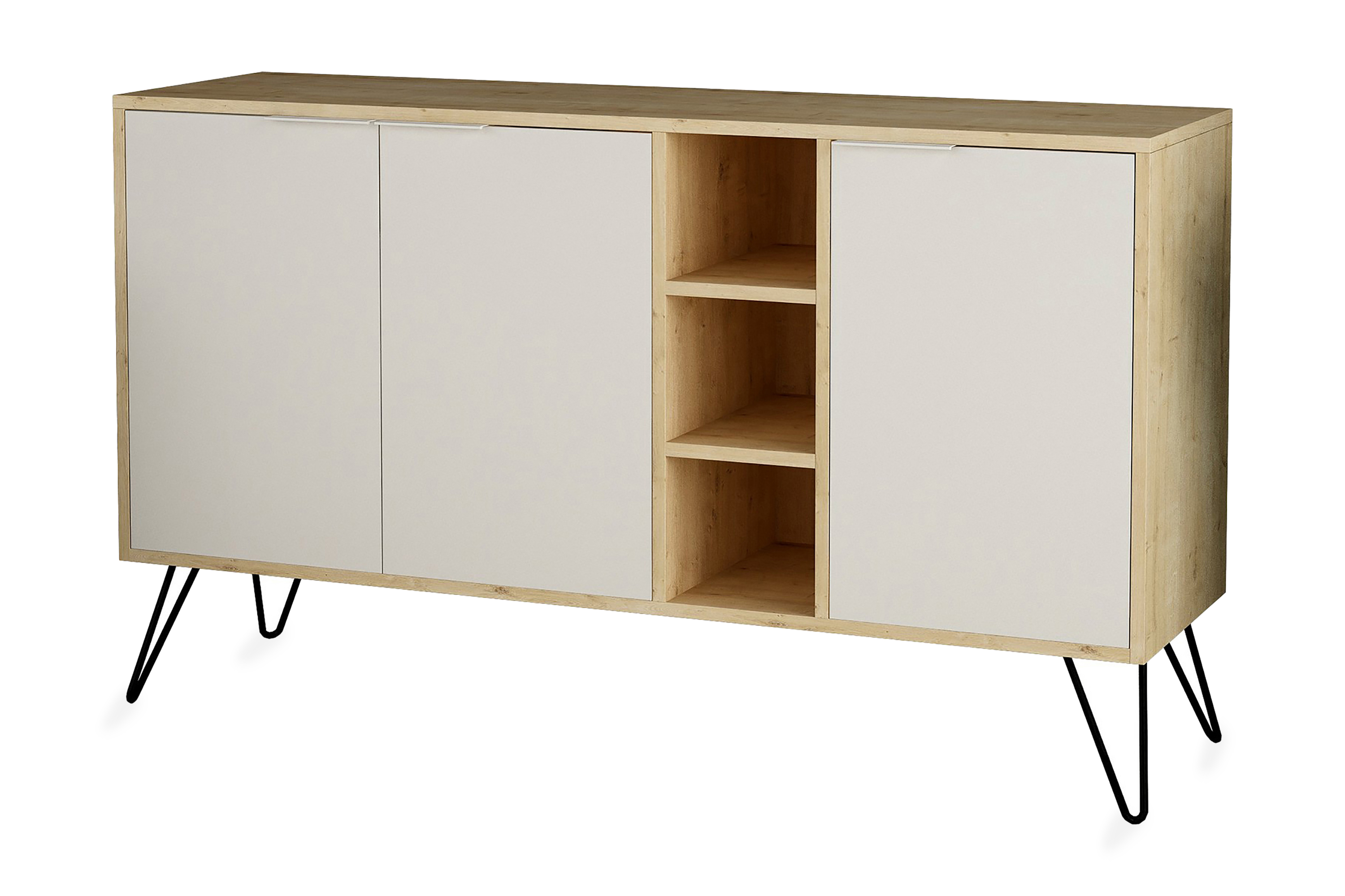 Konsolbord Palmelund Brun/Vit