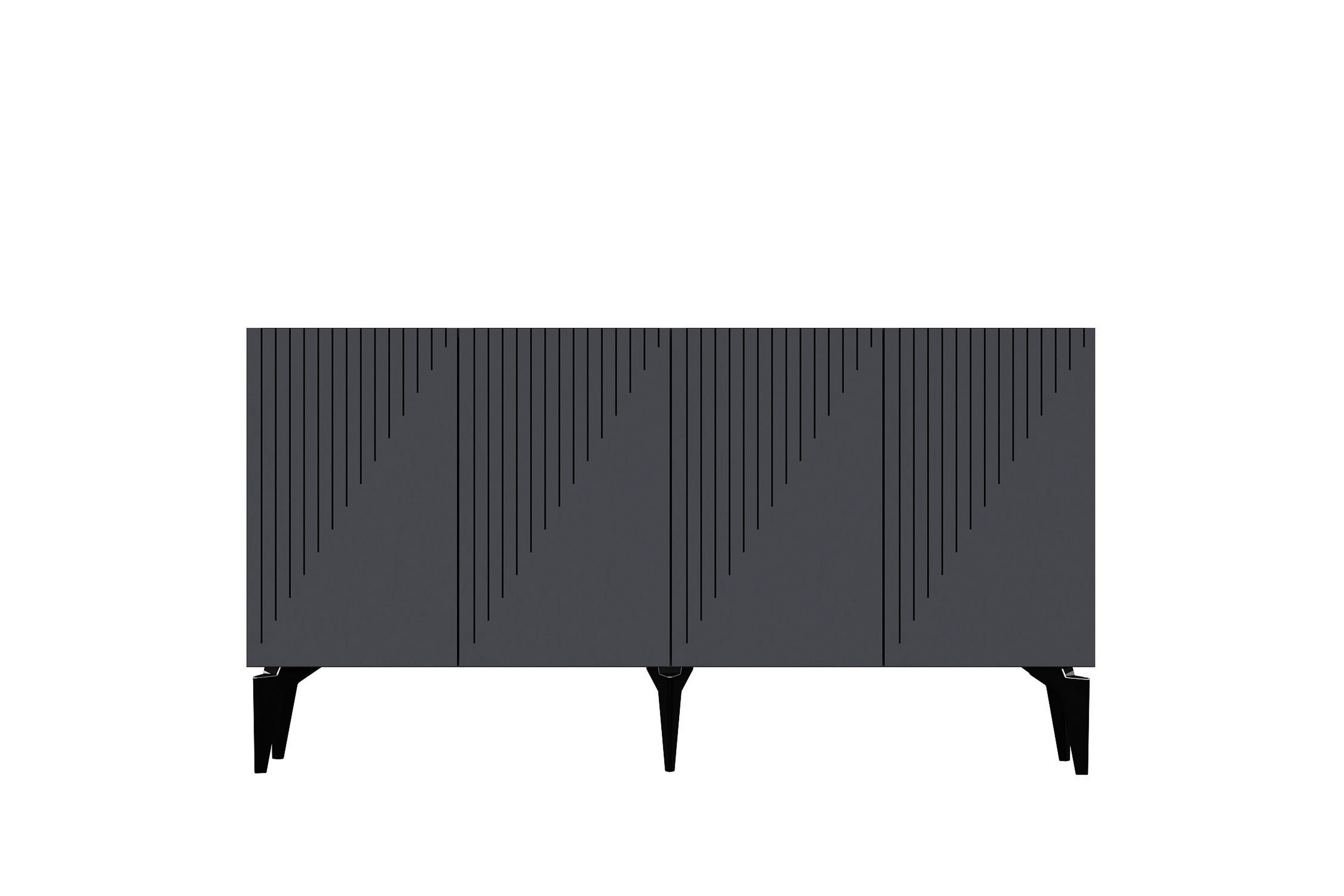 Konsollbord Draw 150 cm Antracit
