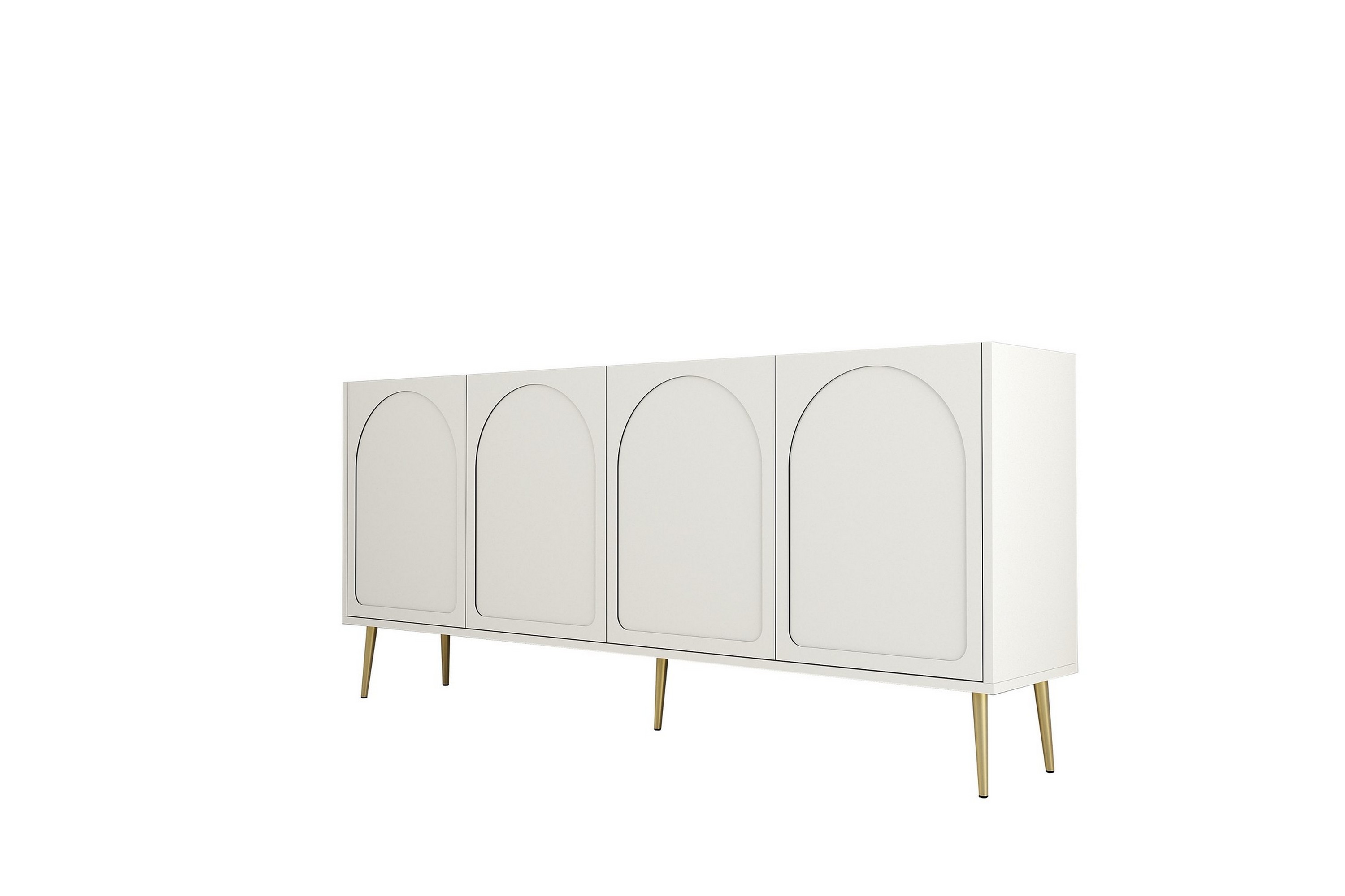 Konsollbord Hazim 180 cm Cream/Guld