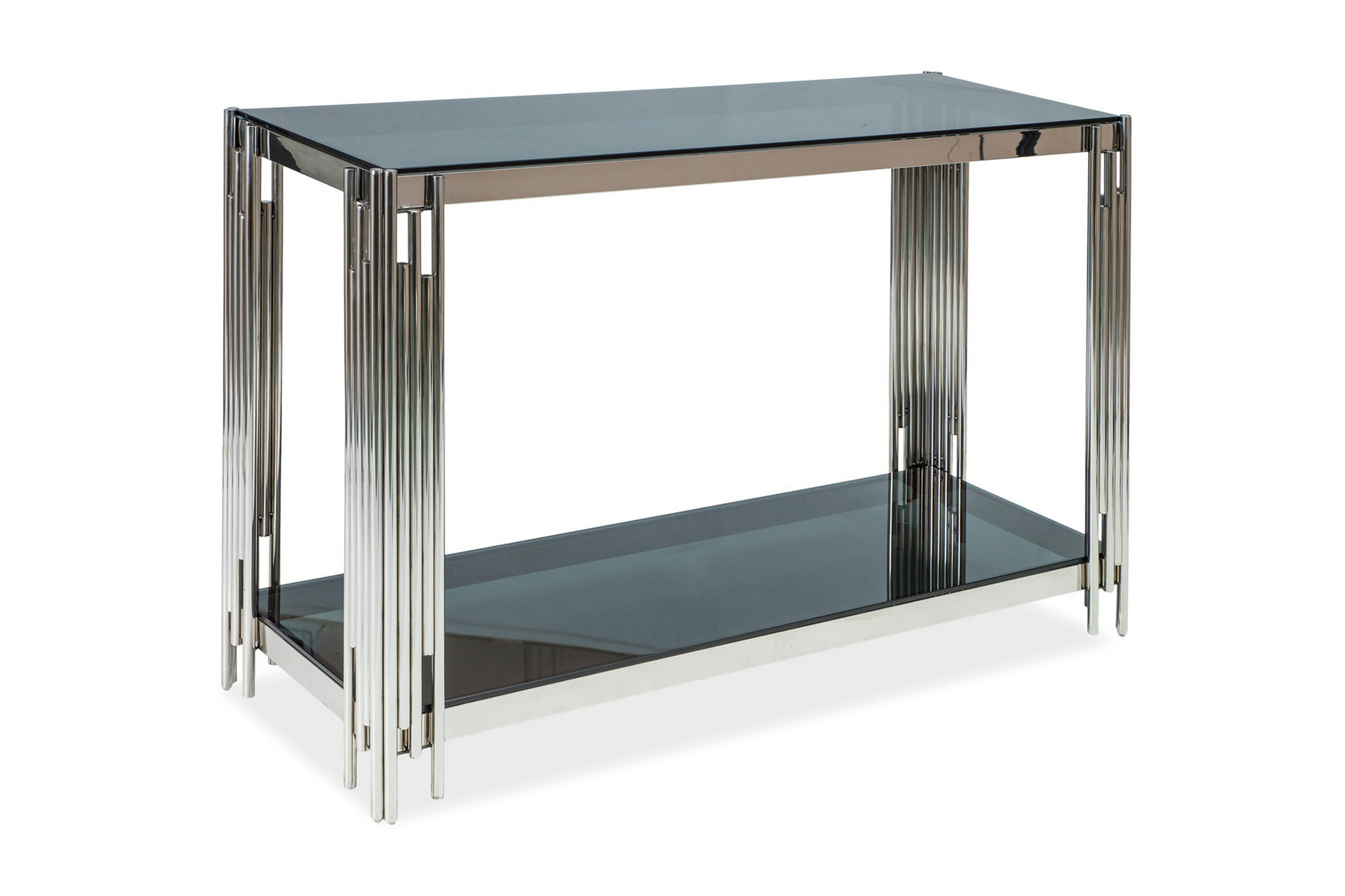 Konsollbord Torala 120 cm Glas/Silver
