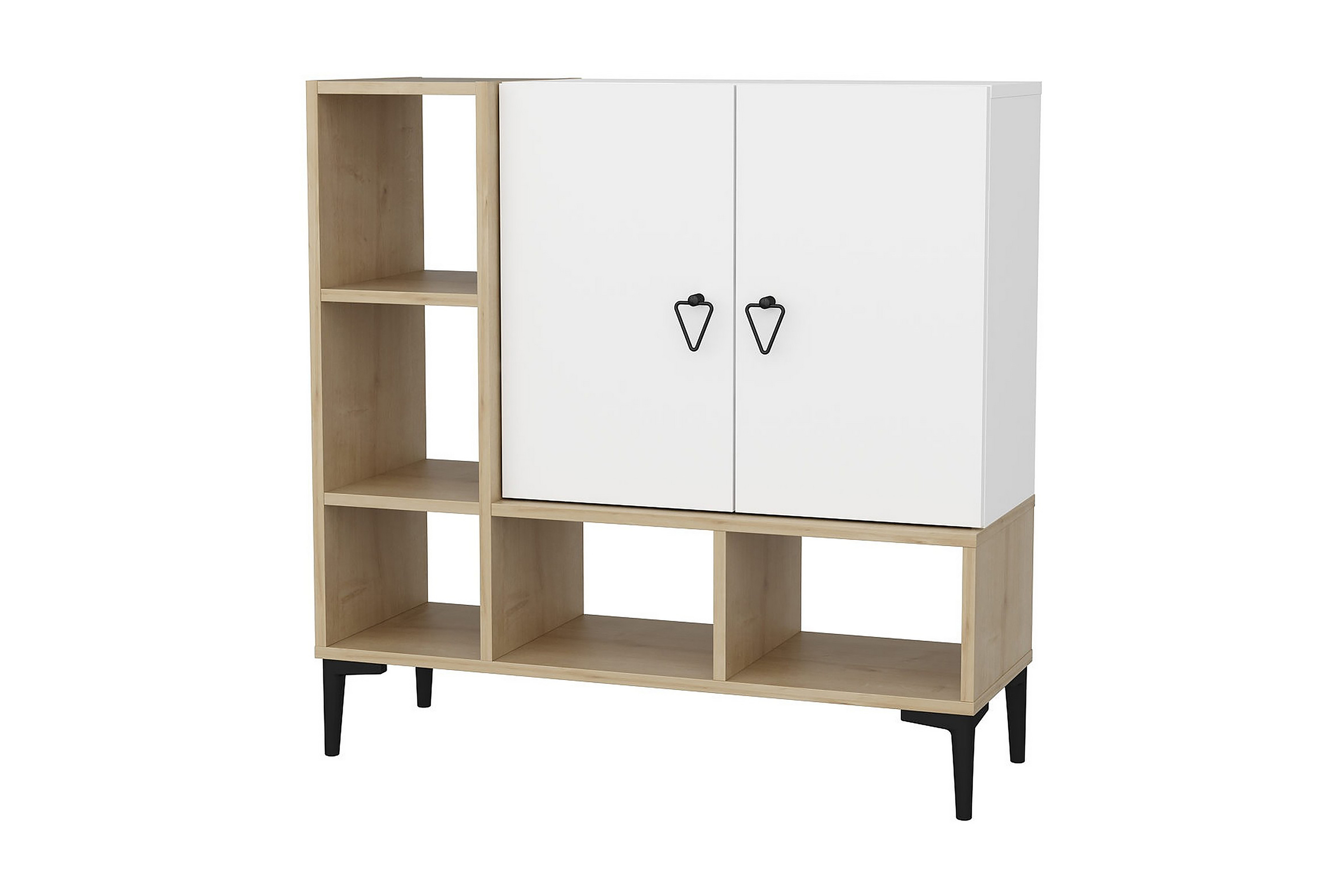 Konsollbord Urgby 100x100 cm Brun