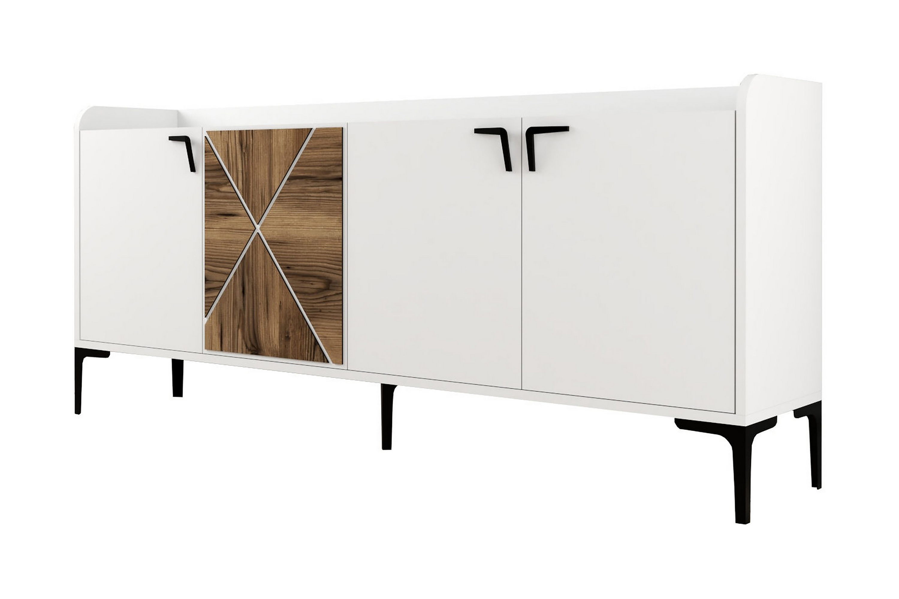Konsollbord Urgby 180x78 cm Vit
