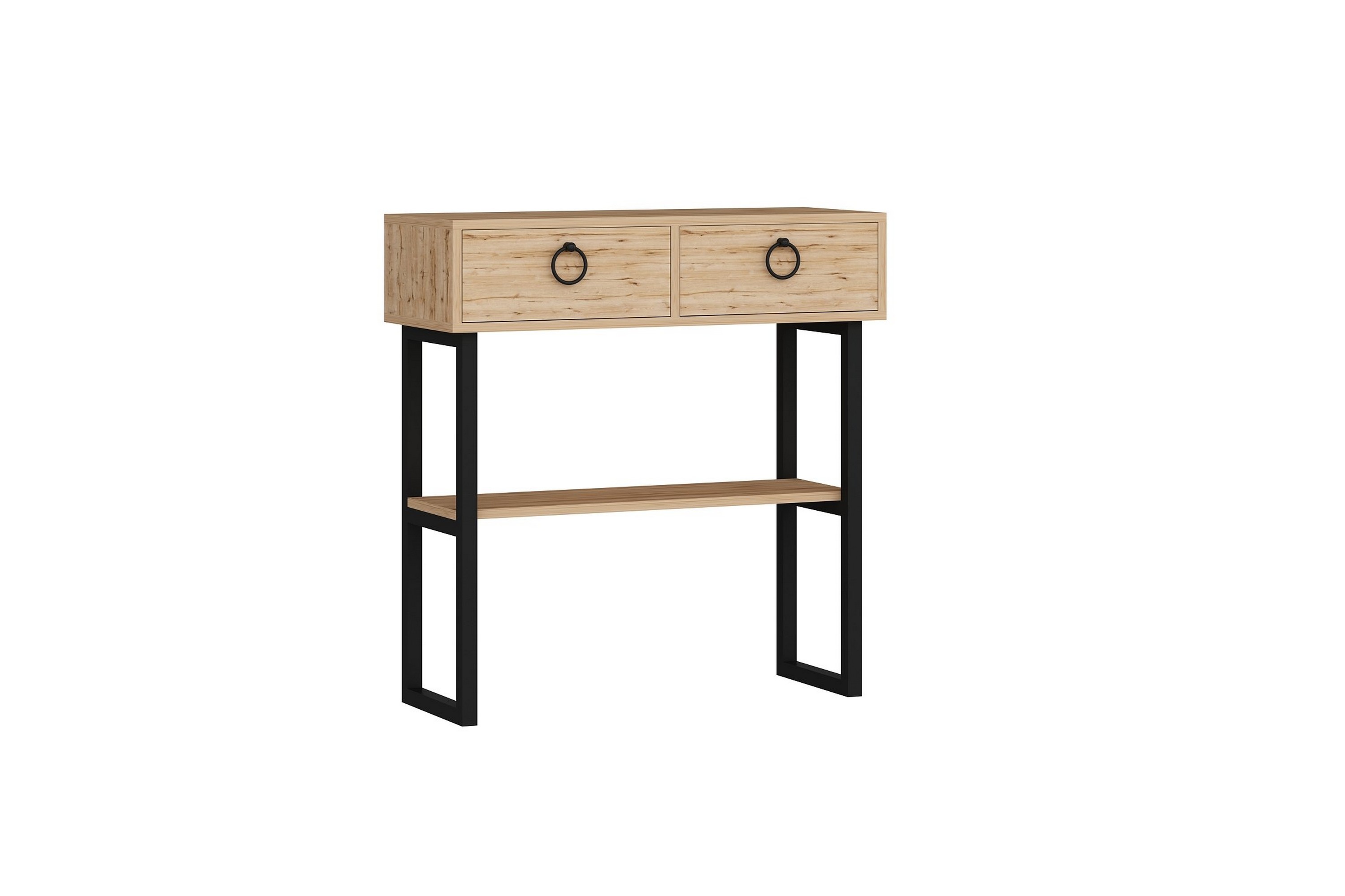 Konsollbord Valeri 90x90 cm Ljusbrun Hanah Home