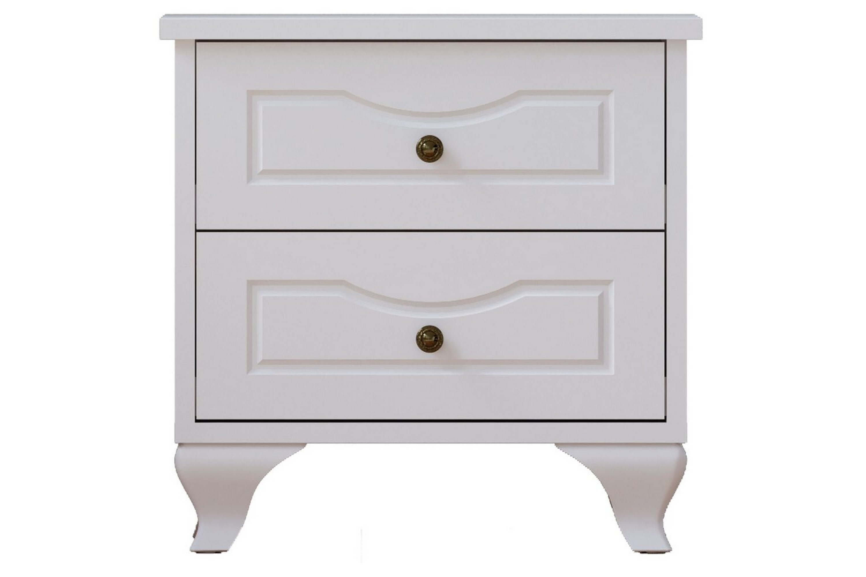 kyvor sängbord 45 cm - matt vit