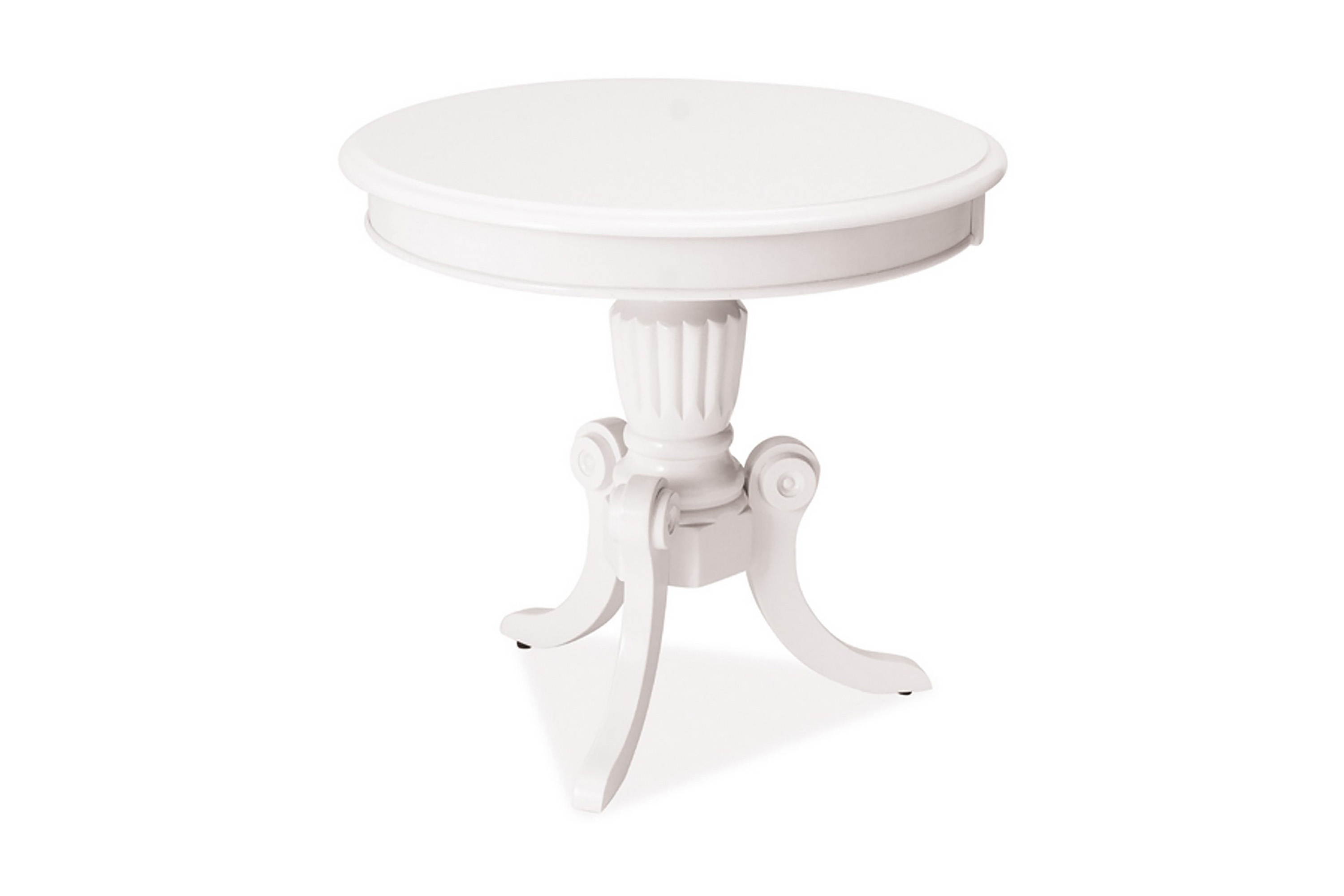 Lampbord Panaca 60 cm Runt Vit
