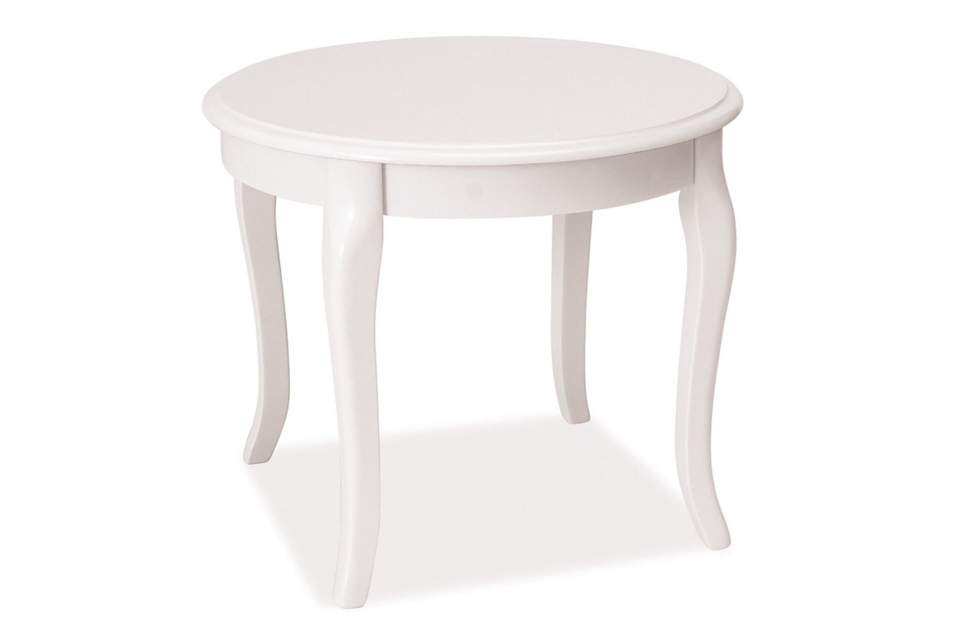 Royalin Sidobord 60 cm Runt - Vit
