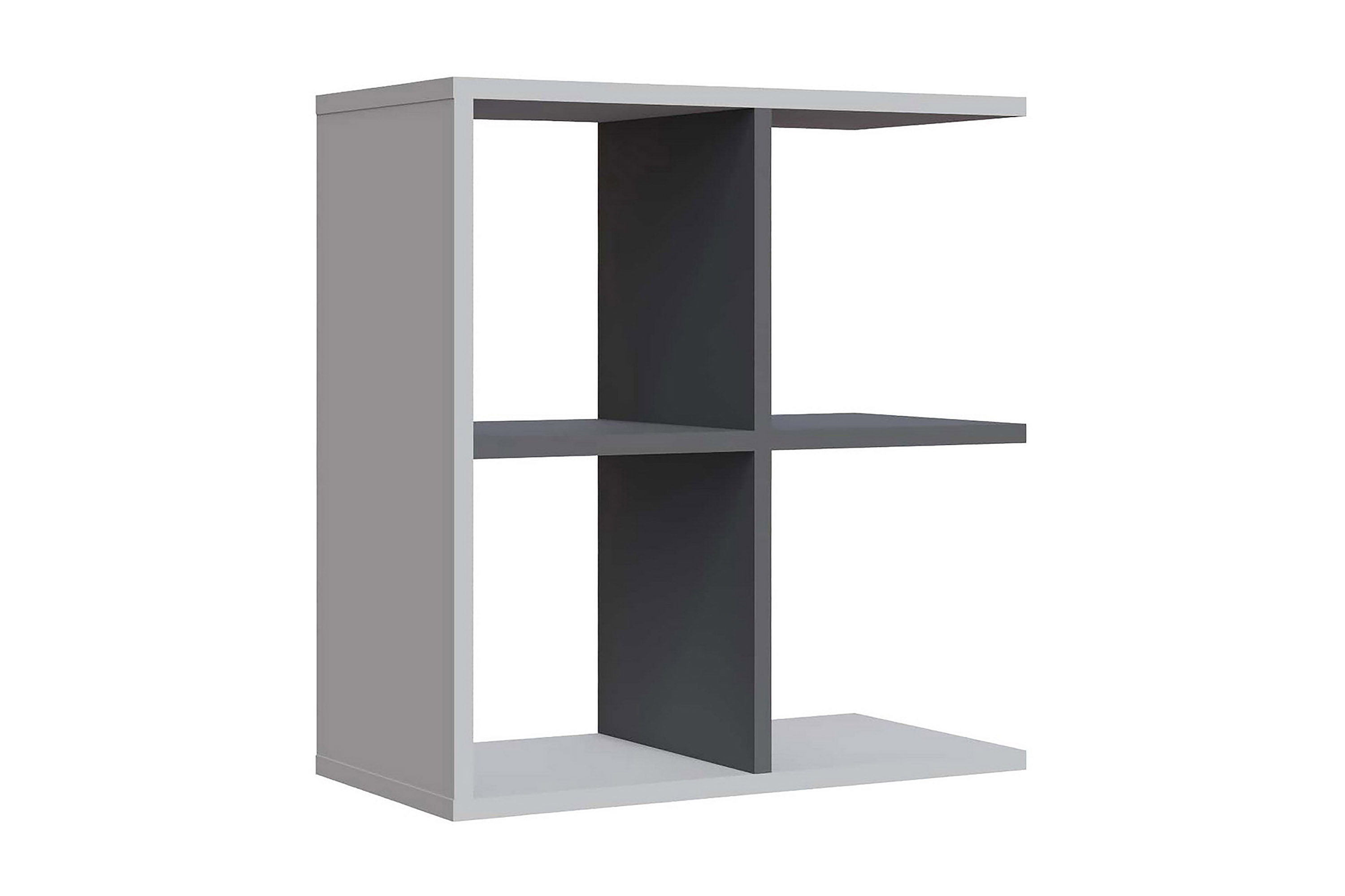 Sidobord Hamlets 60 cm Vit/Antracit