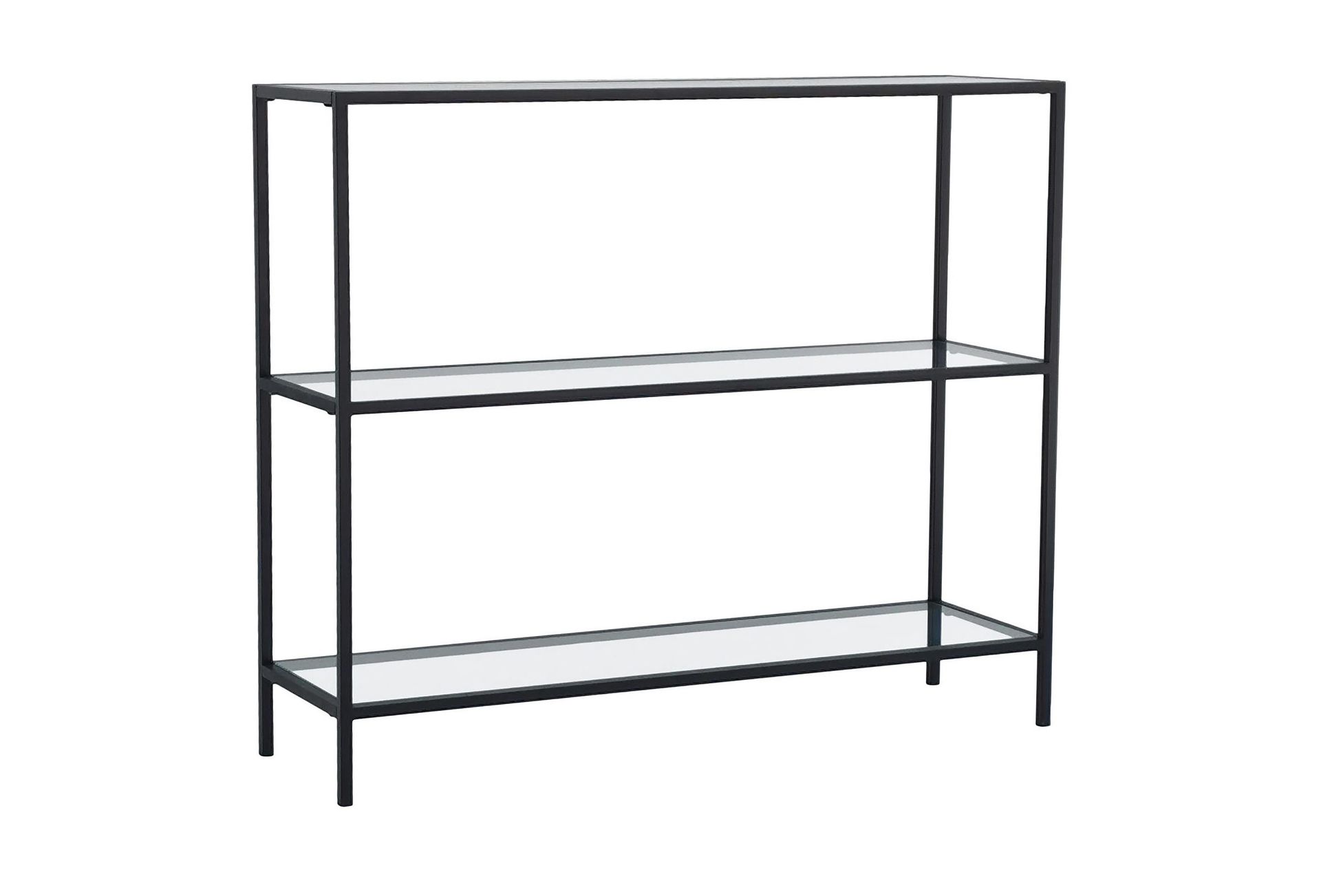 Lychester Avlastningsbord 100 cm - Svart