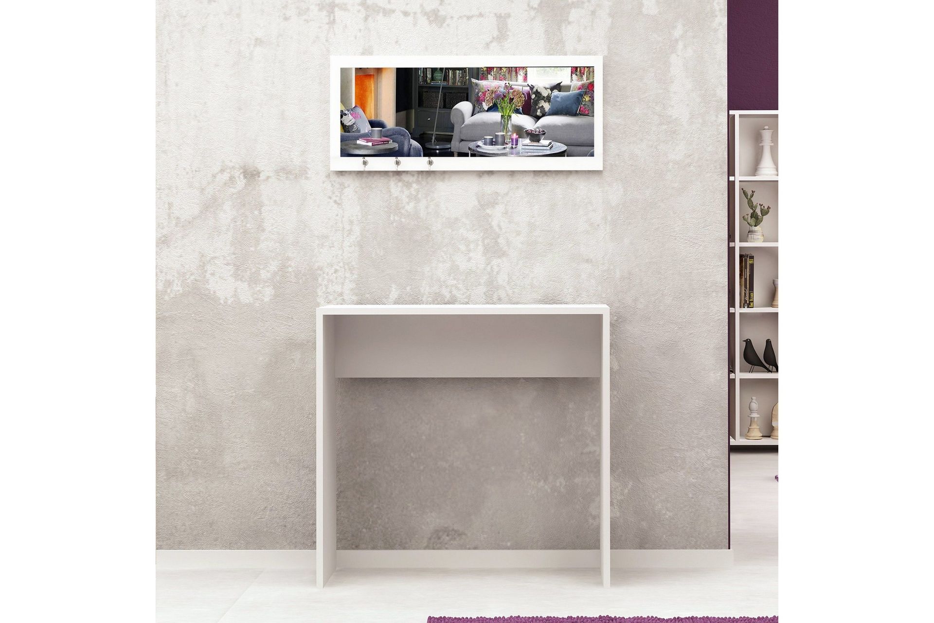 Mod Design Skrivbord - Vit