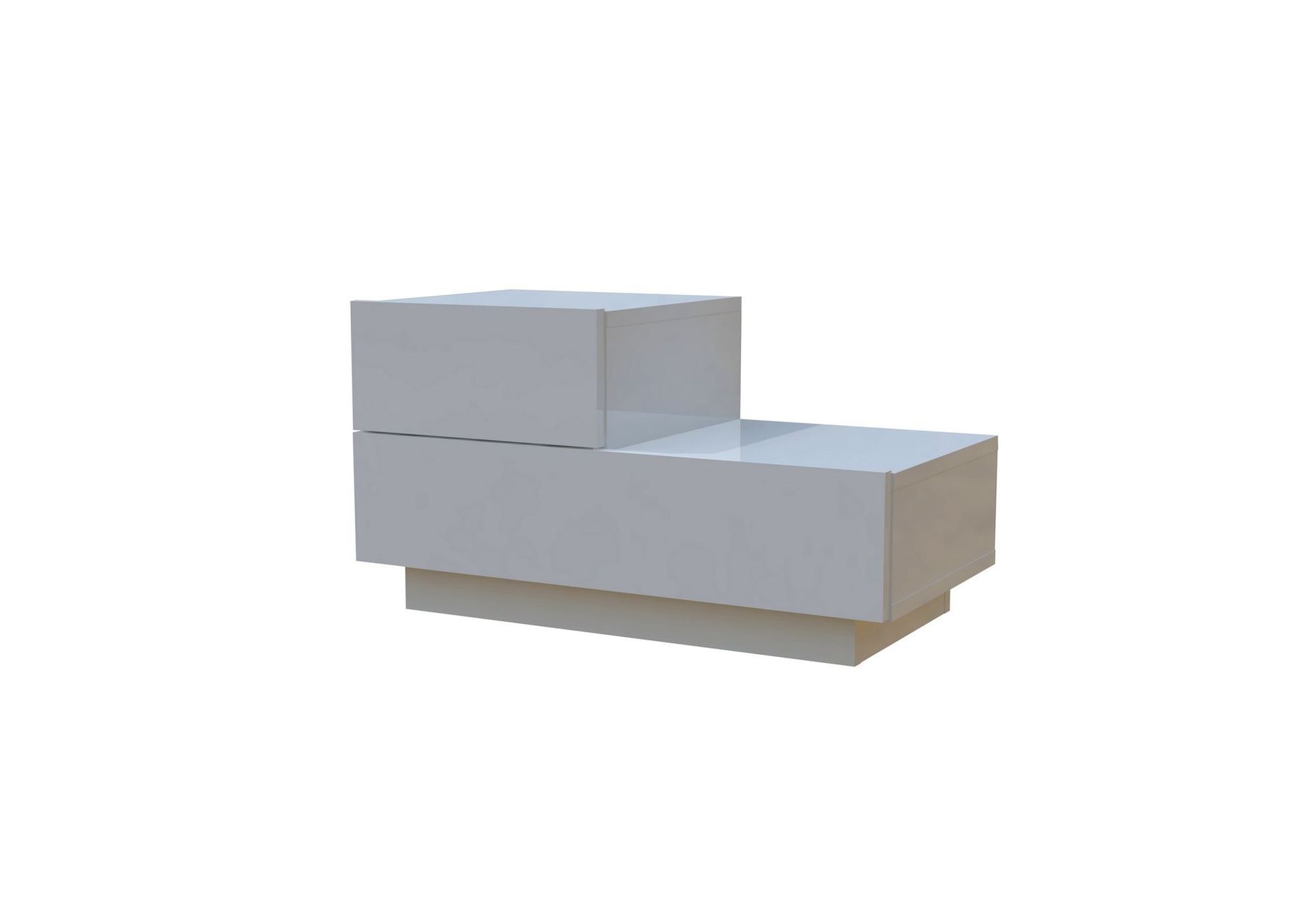 Mutki Nattduksbord 70x35x38,3 cm - Vit