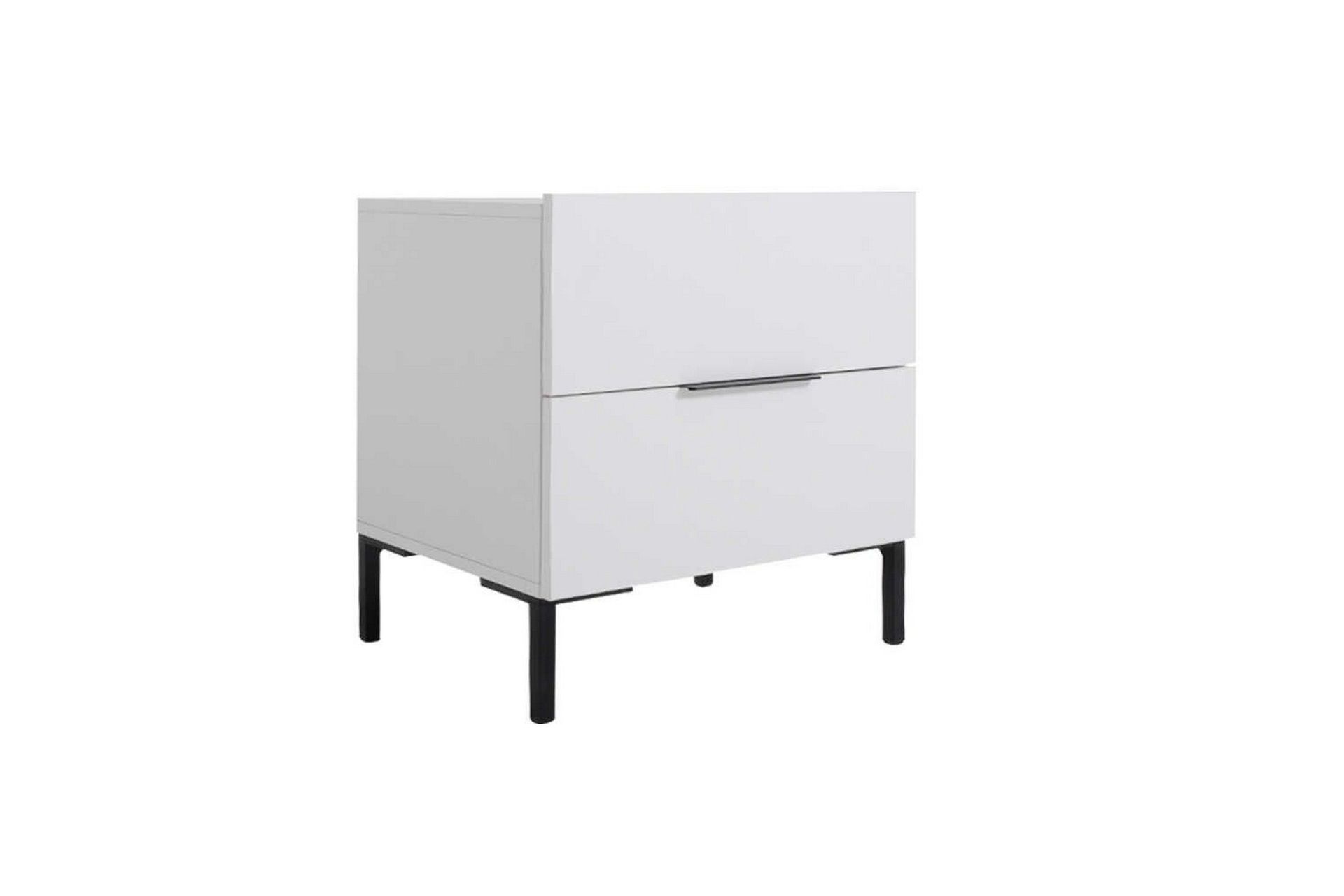 Nattduksbord Serene Vit - Vit