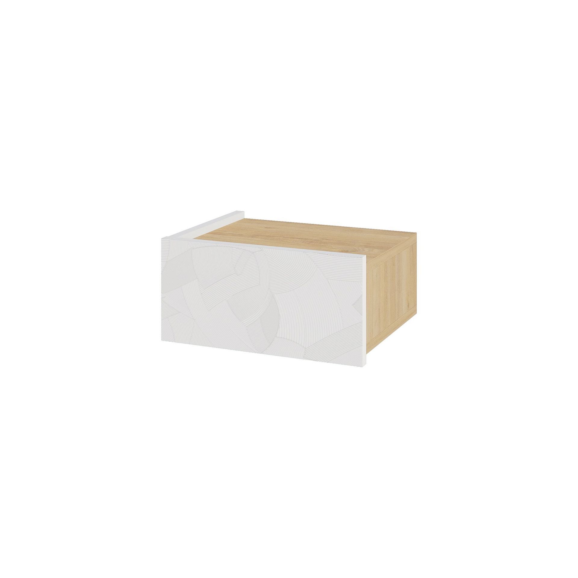 Nilena S&auml;ngbord 38 cm - Vit ek