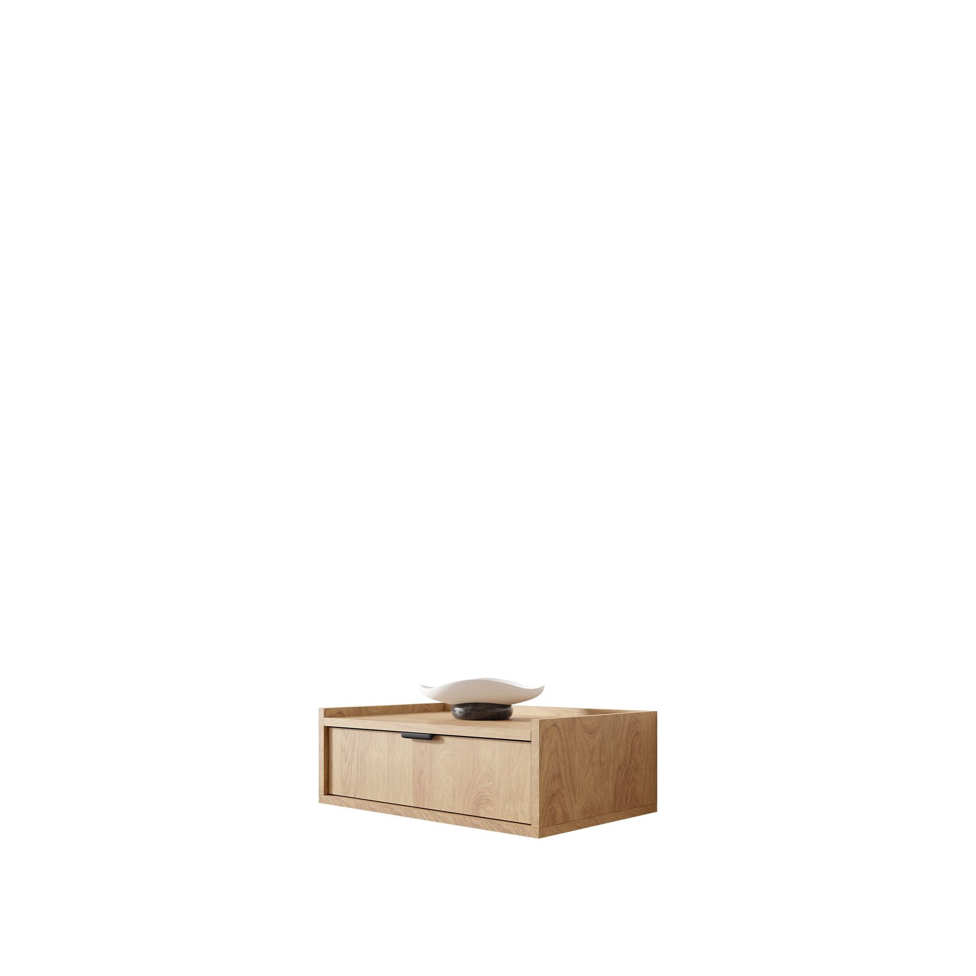 Rolden sängbord 40x22 cm - Hickoryek