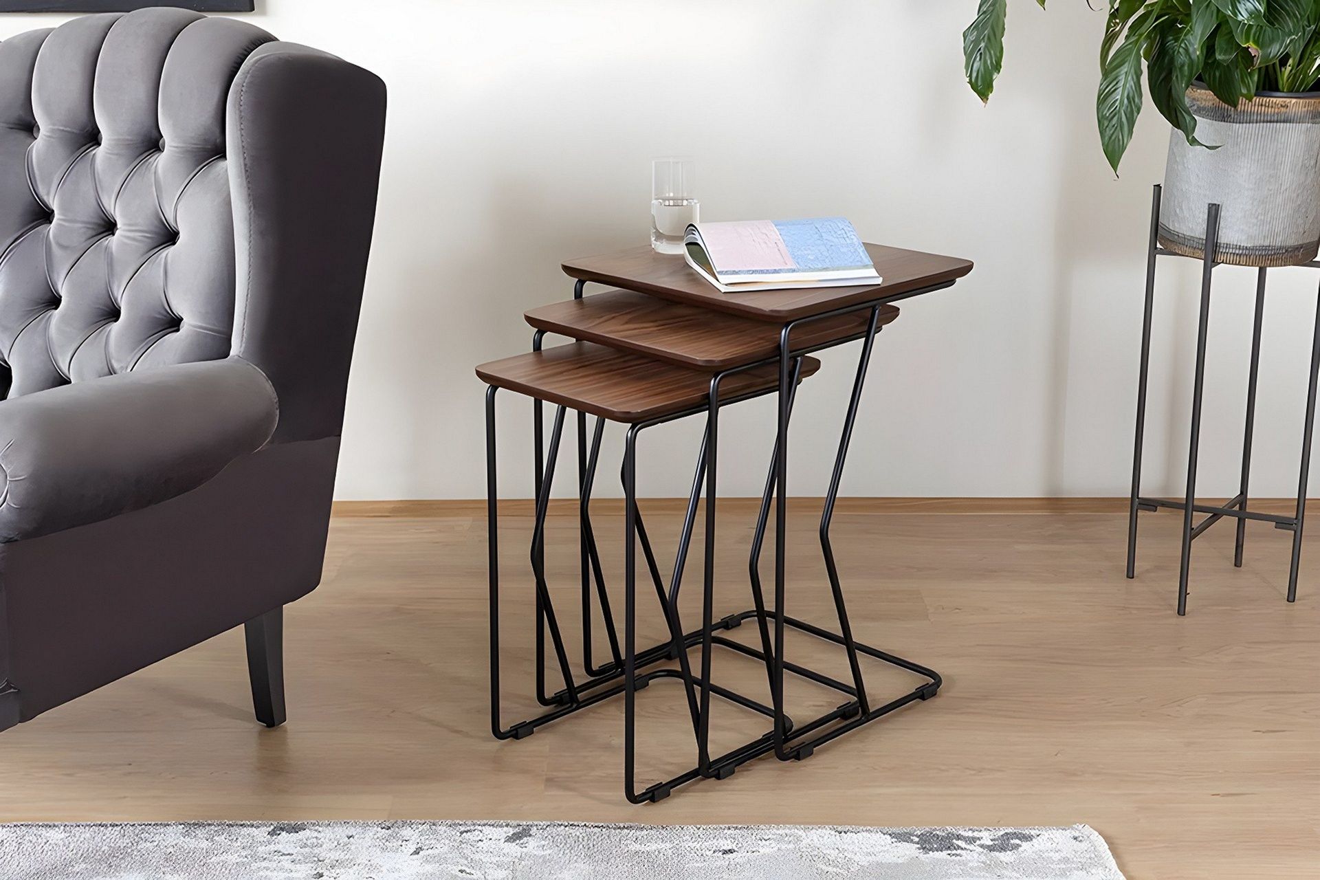 retore satsbord - valnöt