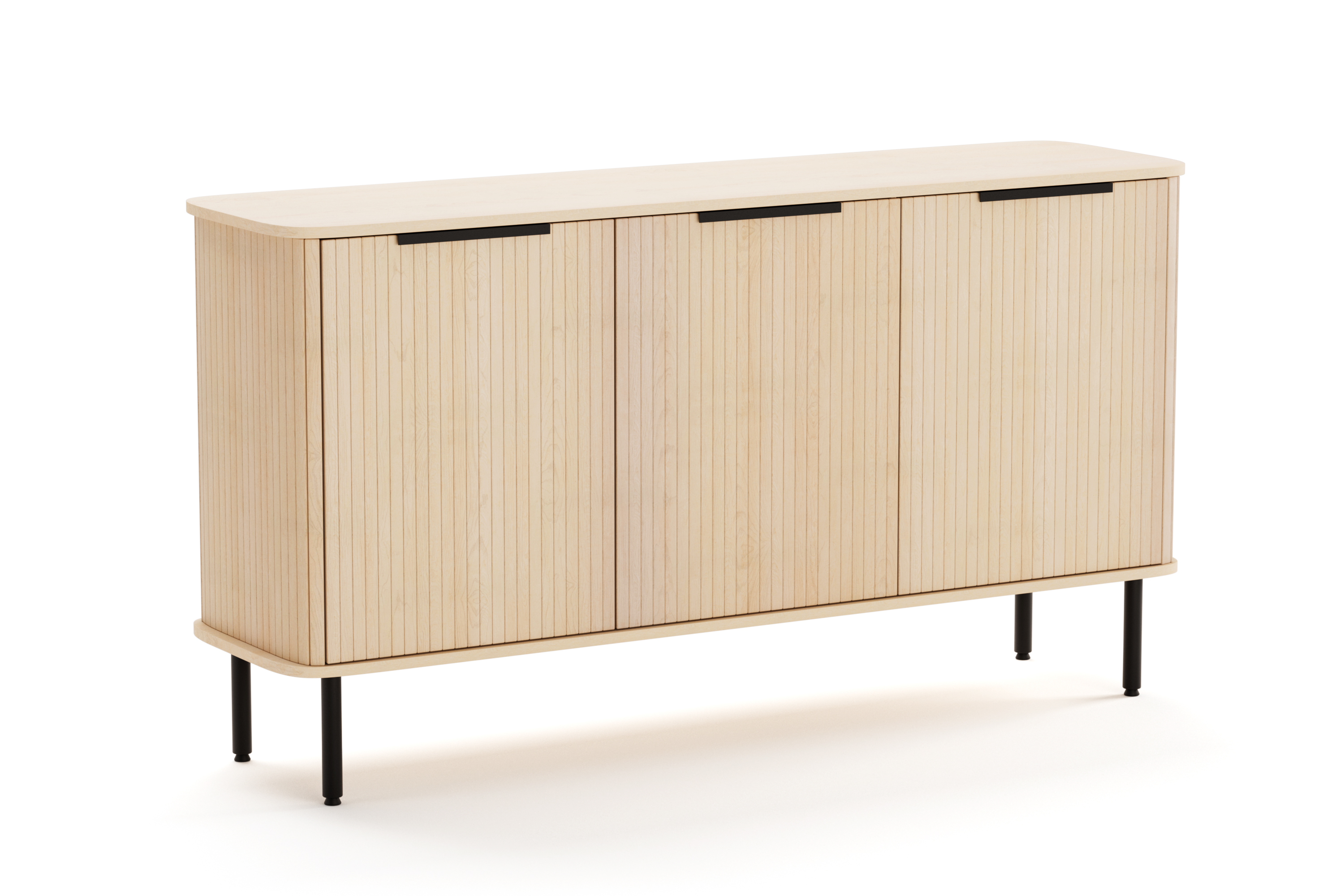 Sideboard Kopparbo Vitlaserad Ek Ljust vitlaserat ekträ