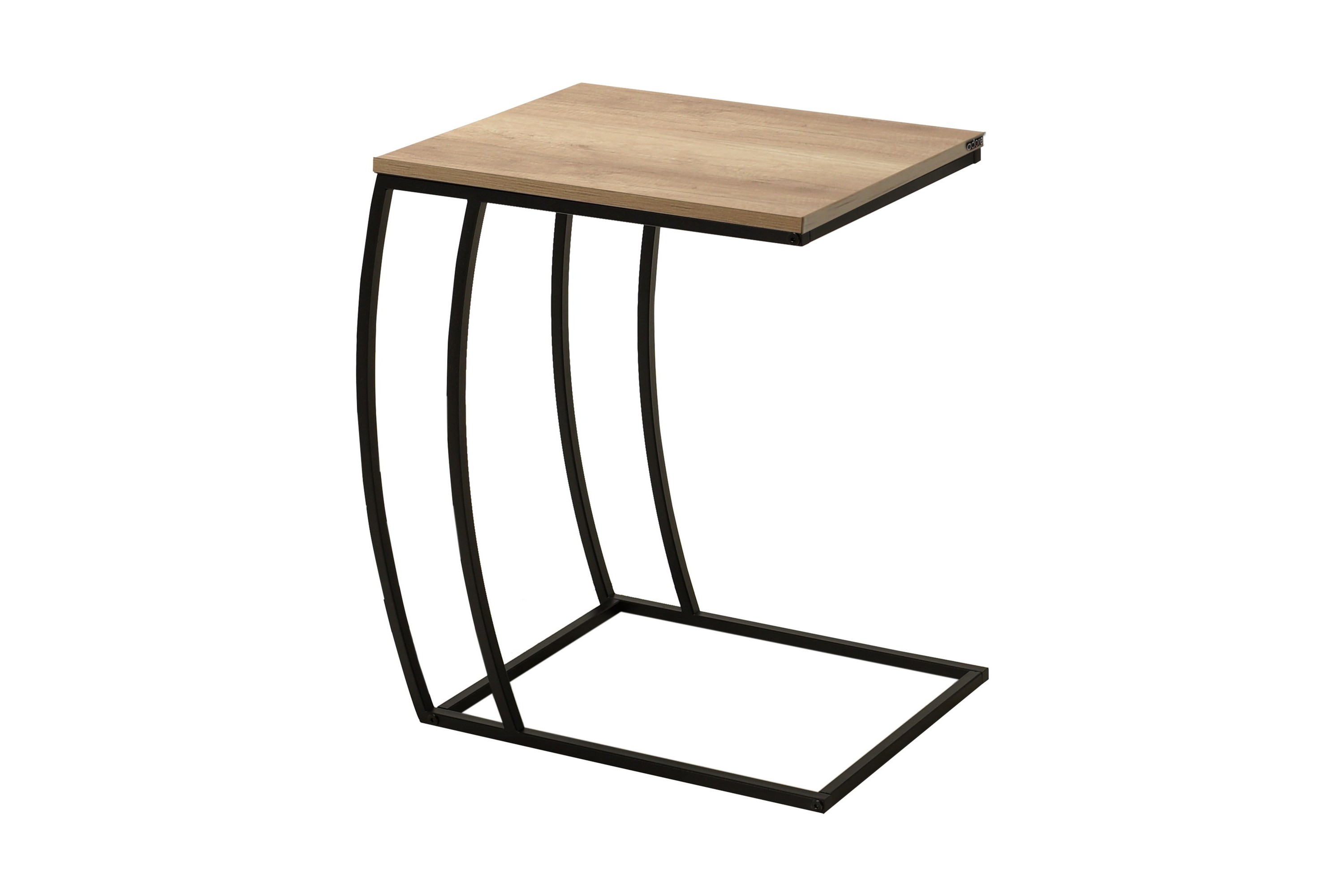 Sidobord Ajmit 50x62 cm Brun/Svart Hanah Home