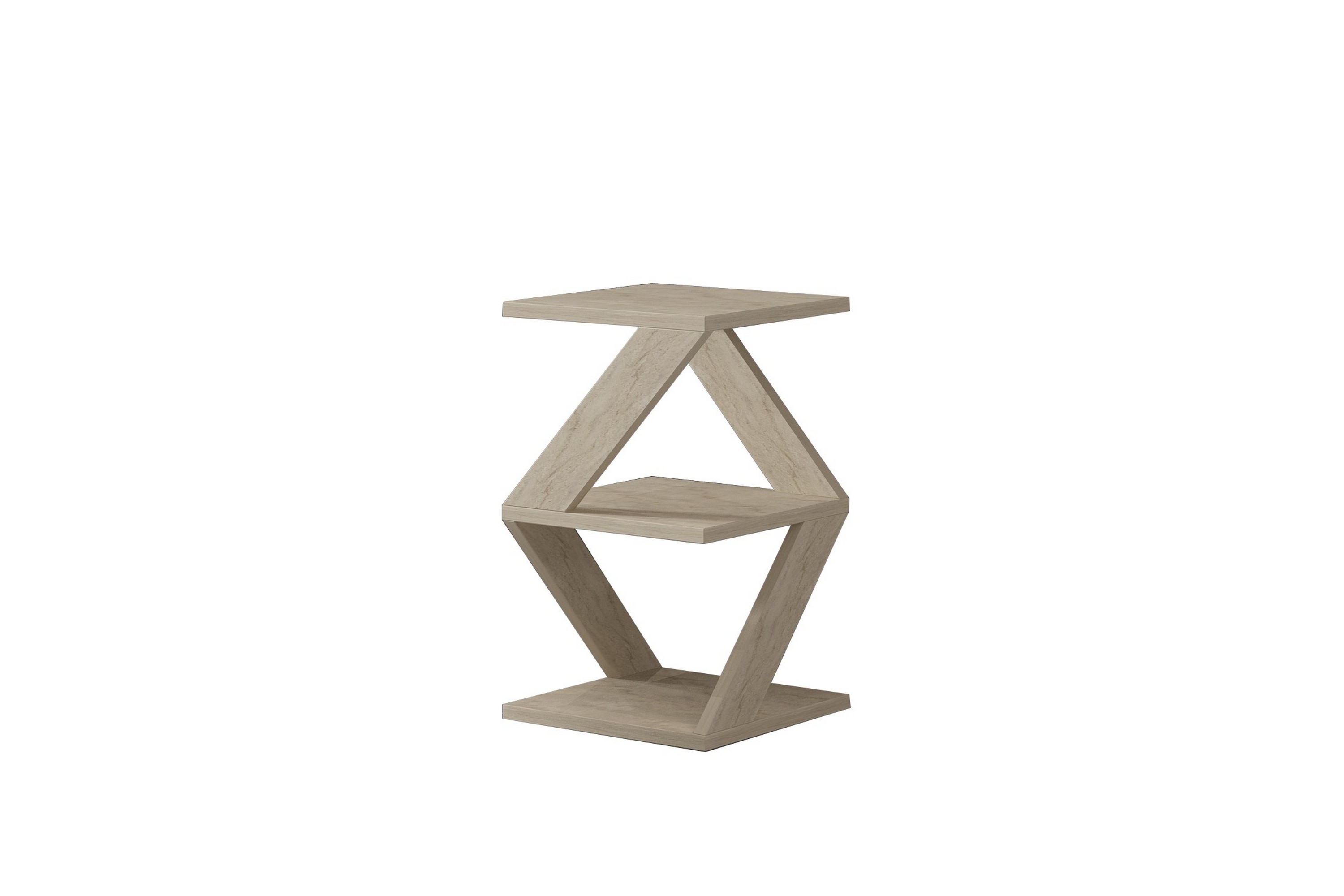 Sidobord Albeni 30 cm Beige