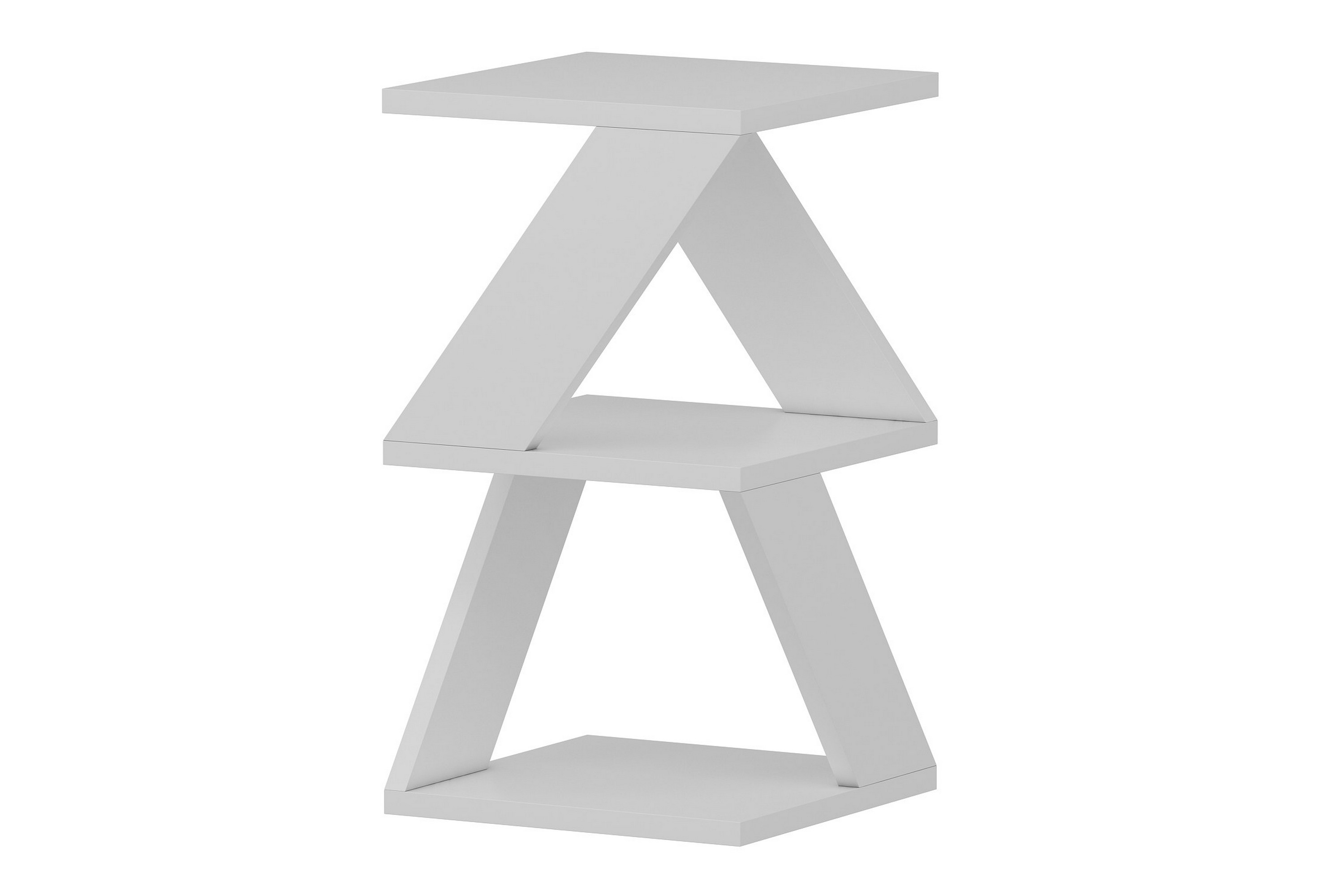 Sidobord Albeni 30 cm Vit