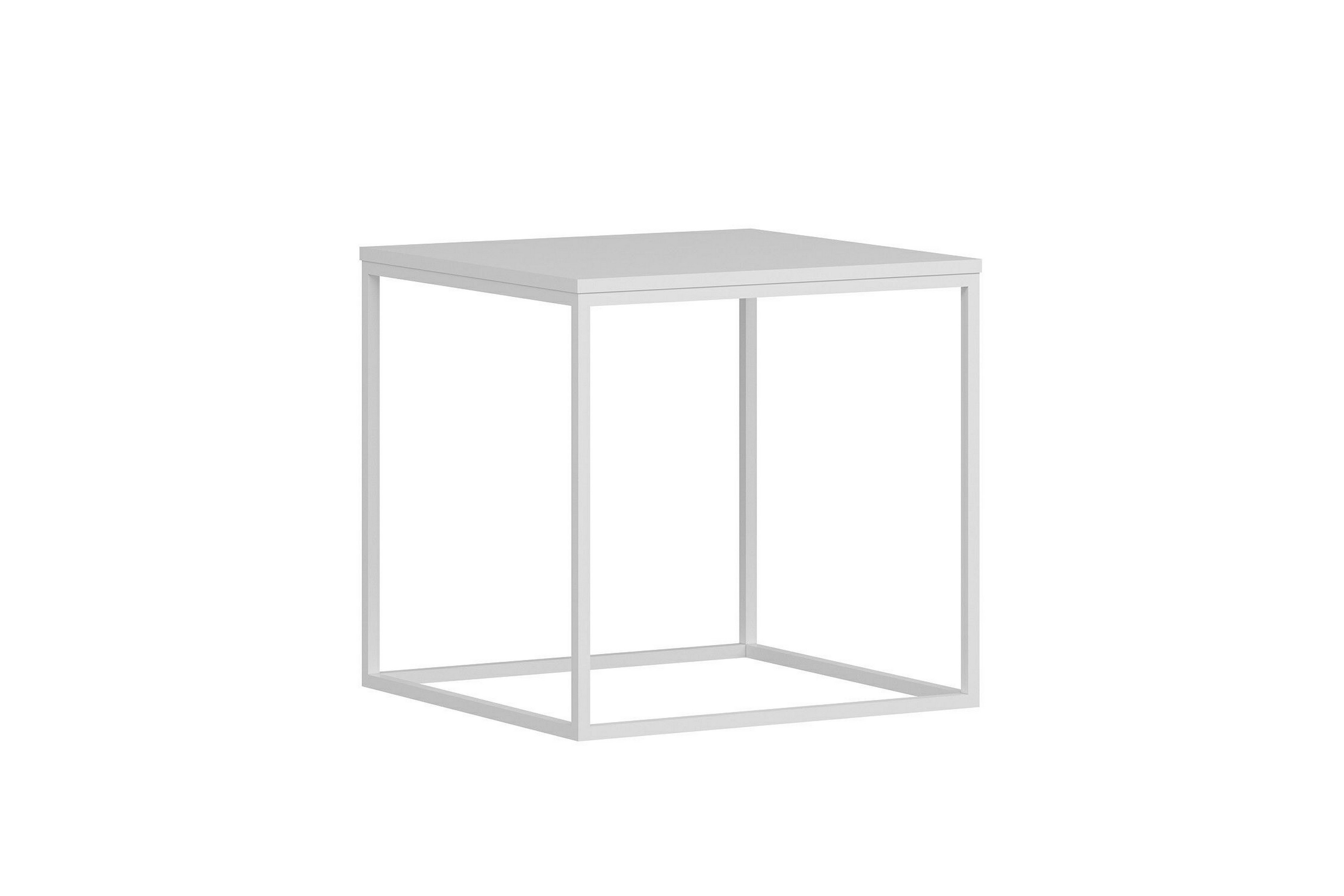 Sidobord Basak 52 cm Vit