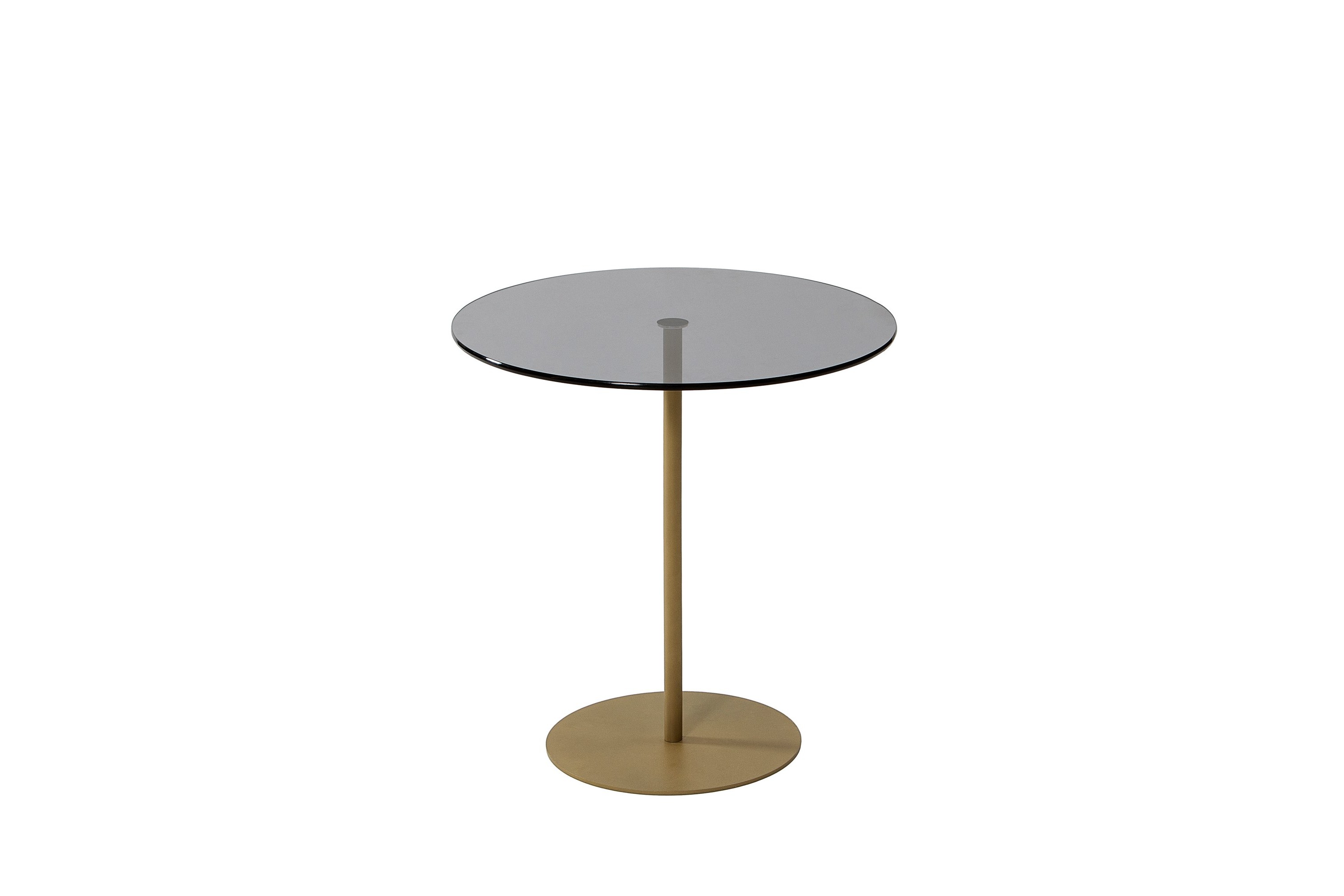 Sidobord Chill-Out 50x50 cm Guld/MörkgråHanah Home