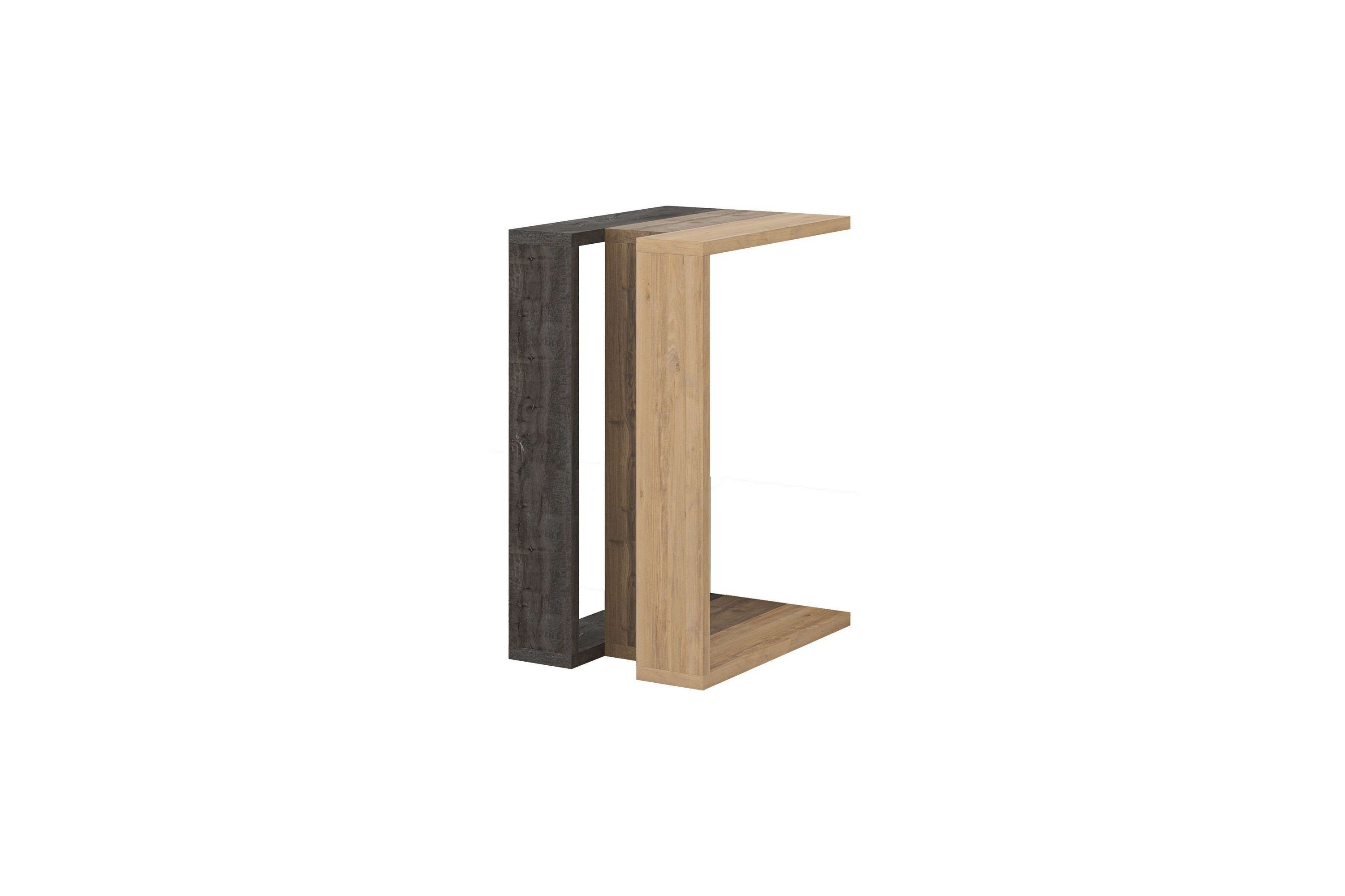 Sidobord Hersilia 30 cm Brun