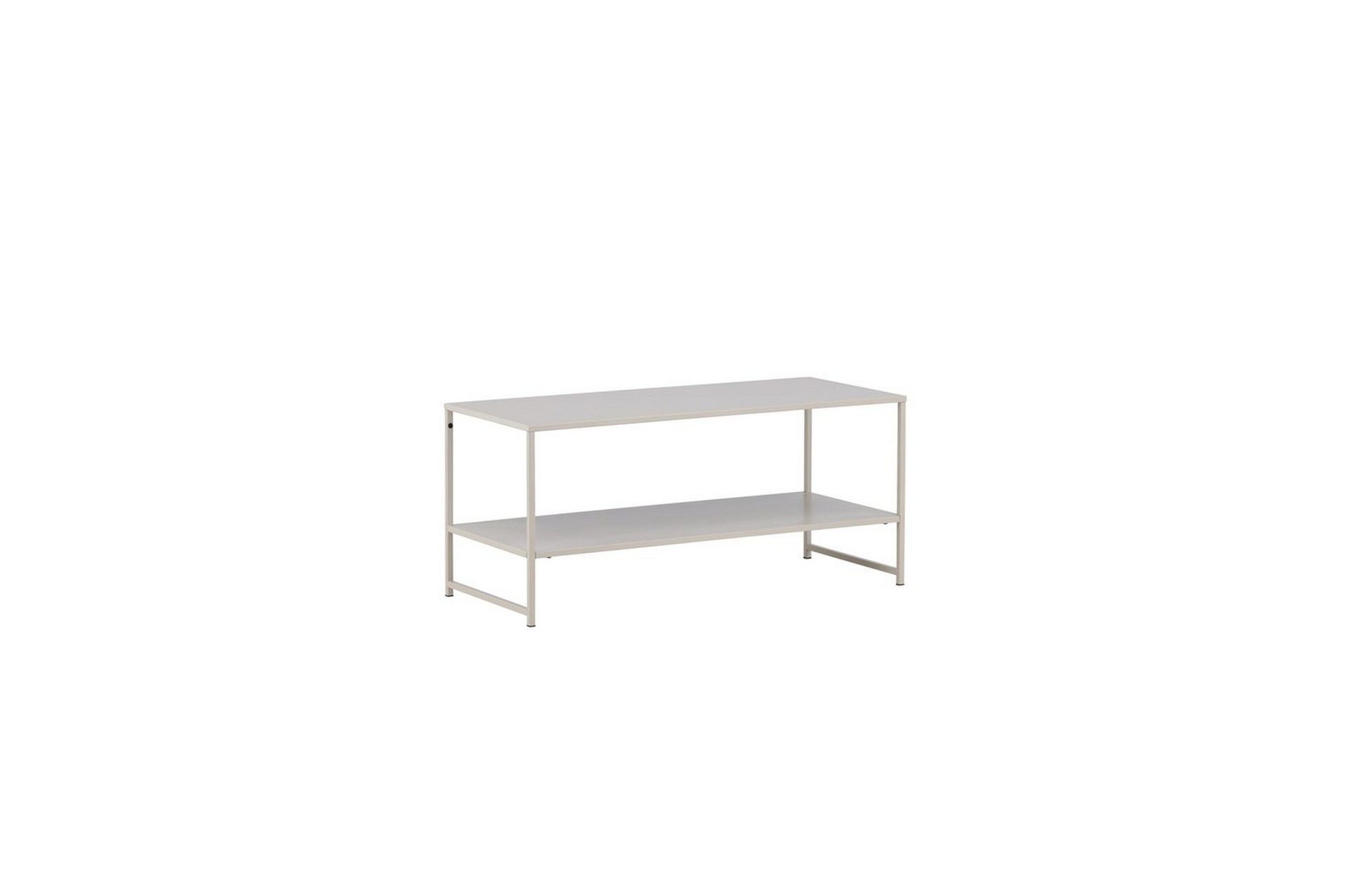 Sidobord Staal - Beige, 102x43x45