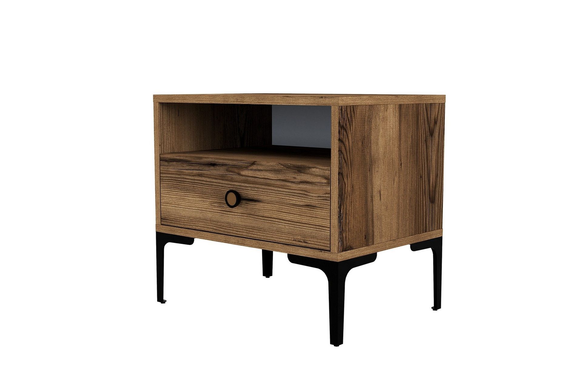 Ameias S&auml;ngbord 56x40 cm Brun - Hanah Home