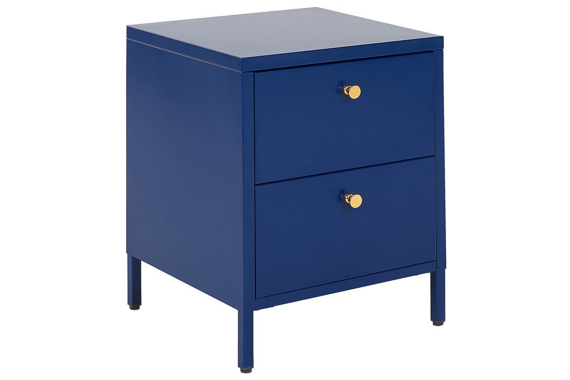 sängbord kylea blå, guld - blå, guld